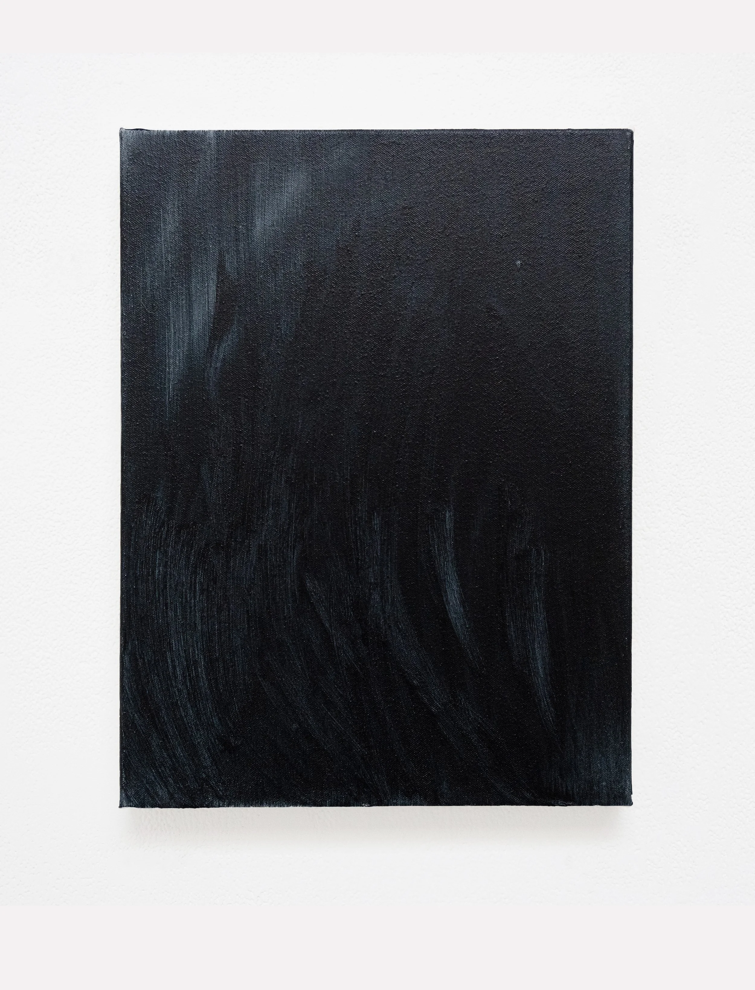 Untitled (Deep Blue), 40.6 x 30.5cm, Oil on Canvas, 2025