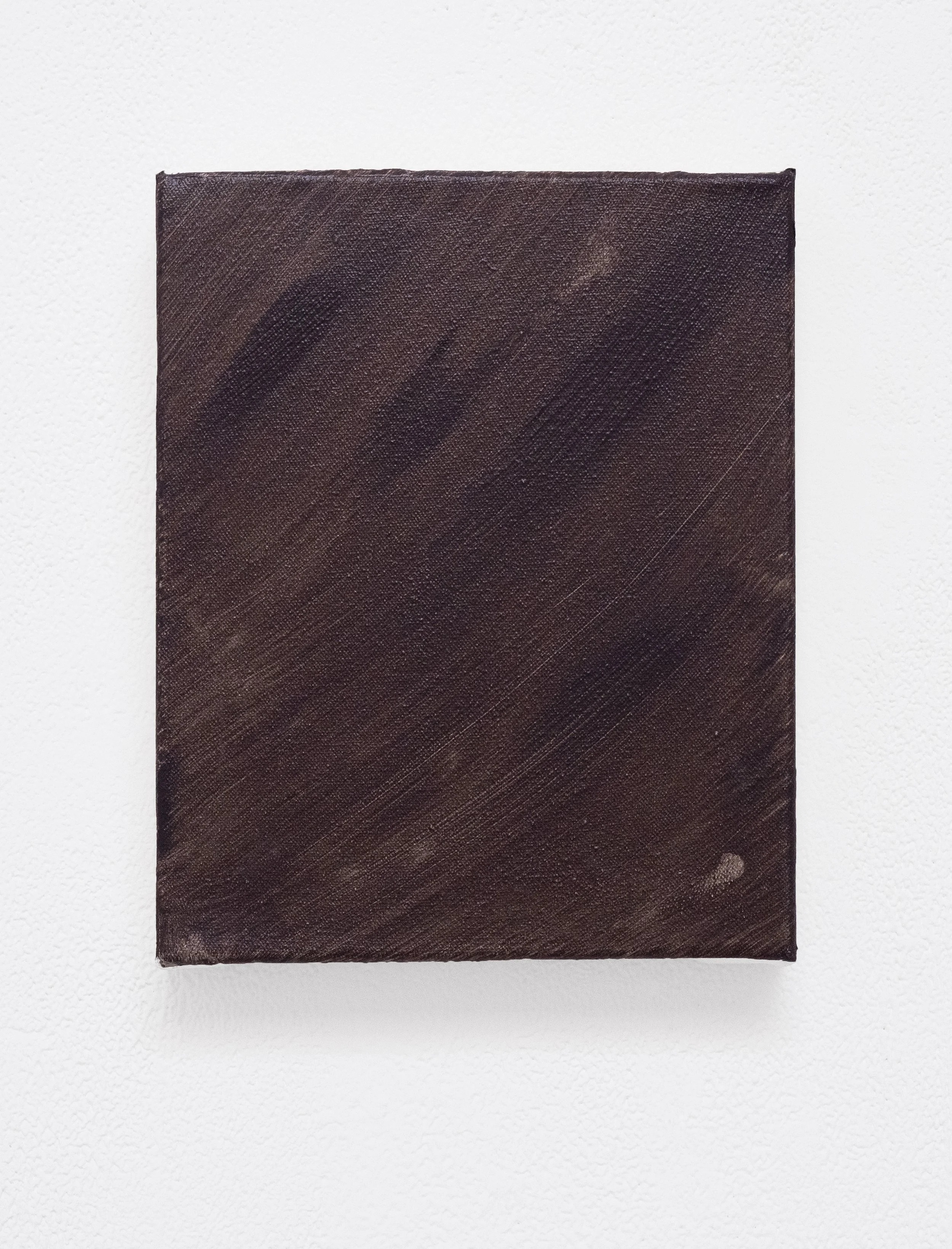 Untitled (Brown), 25 x 20cm, Oil on Canvas, 2025