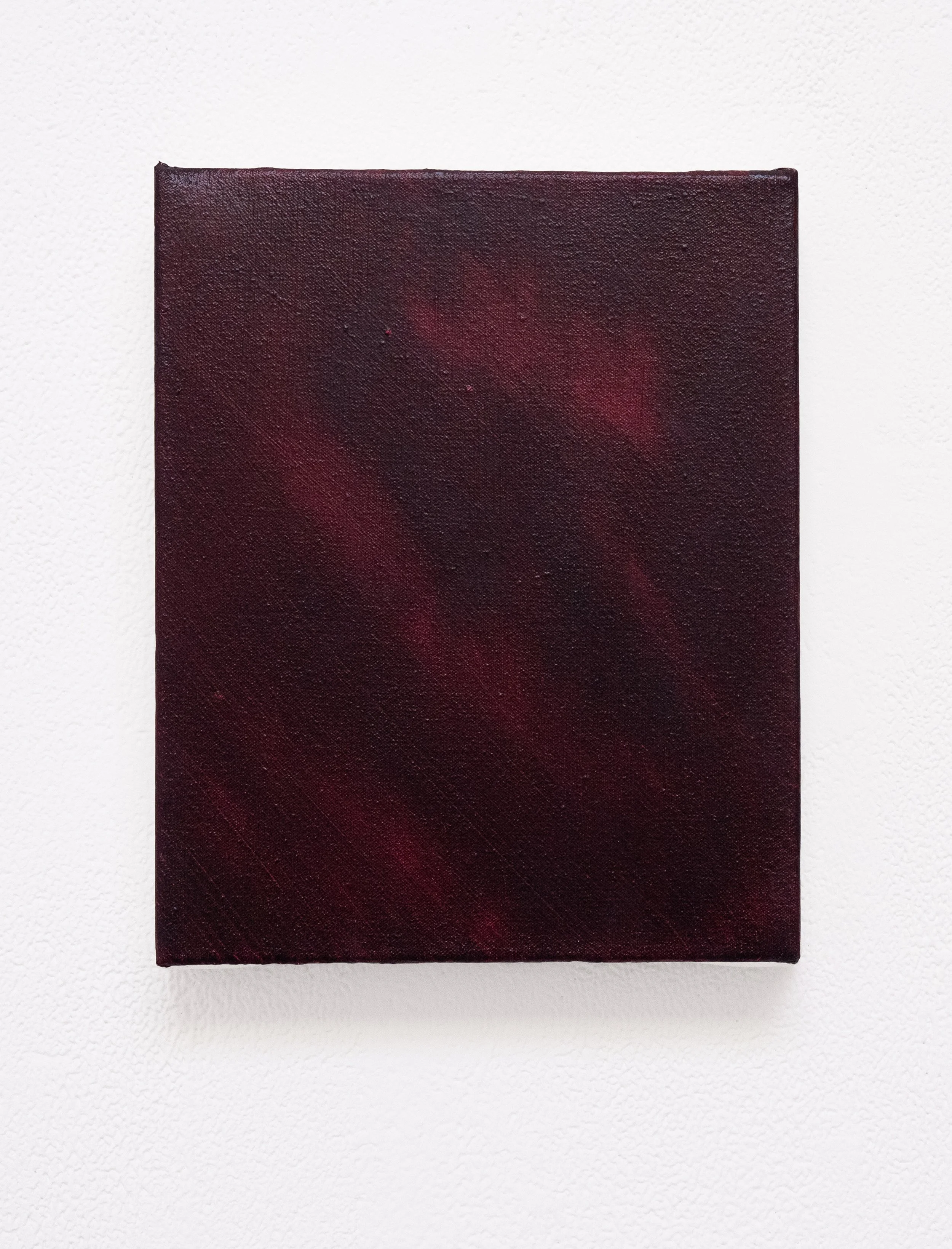 Untitled (Red), 25 x 20cm, Oil on Canvas, 2025
