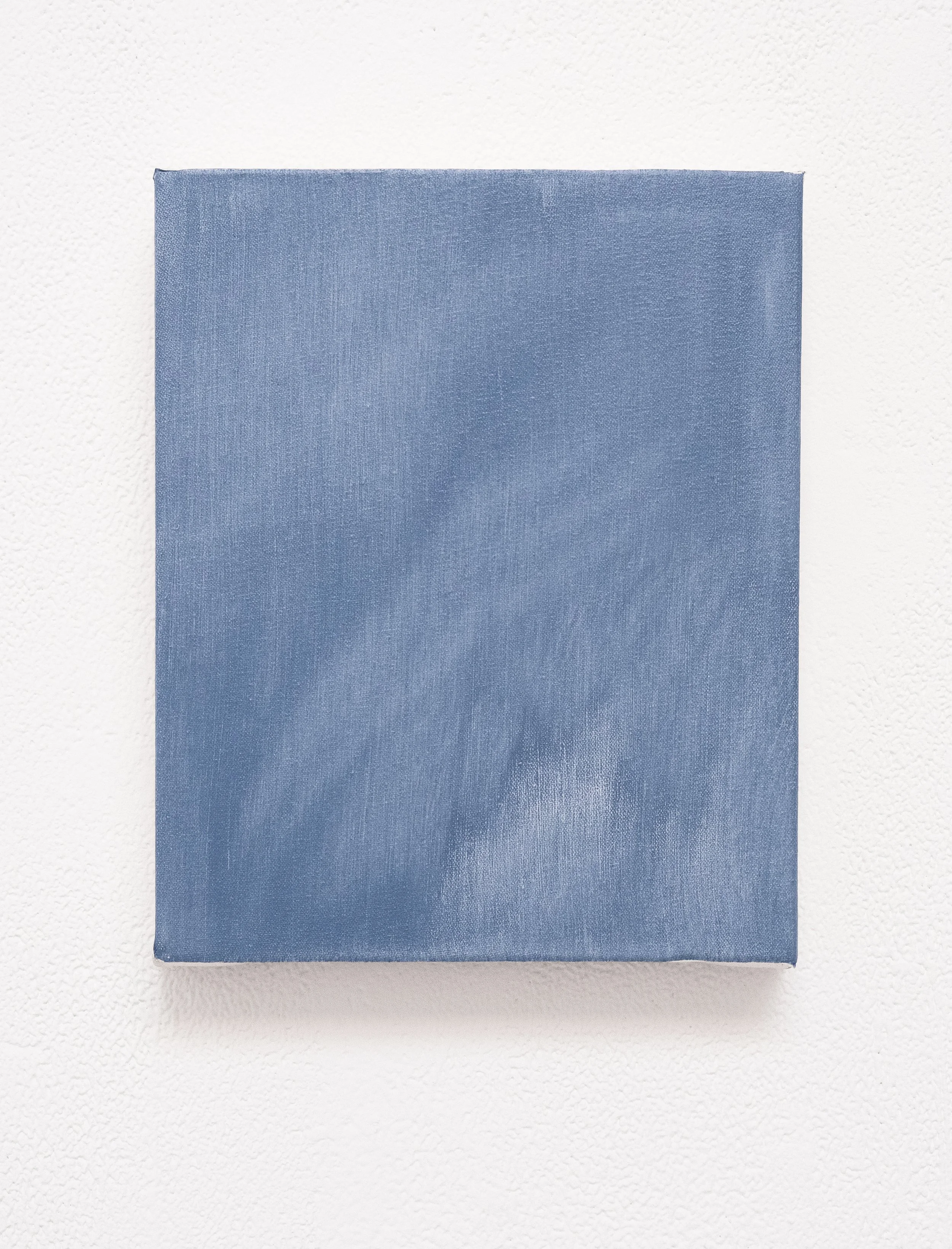 Untitled (Light Blue), 25 x 20cm, Oil on Canvas, 2025