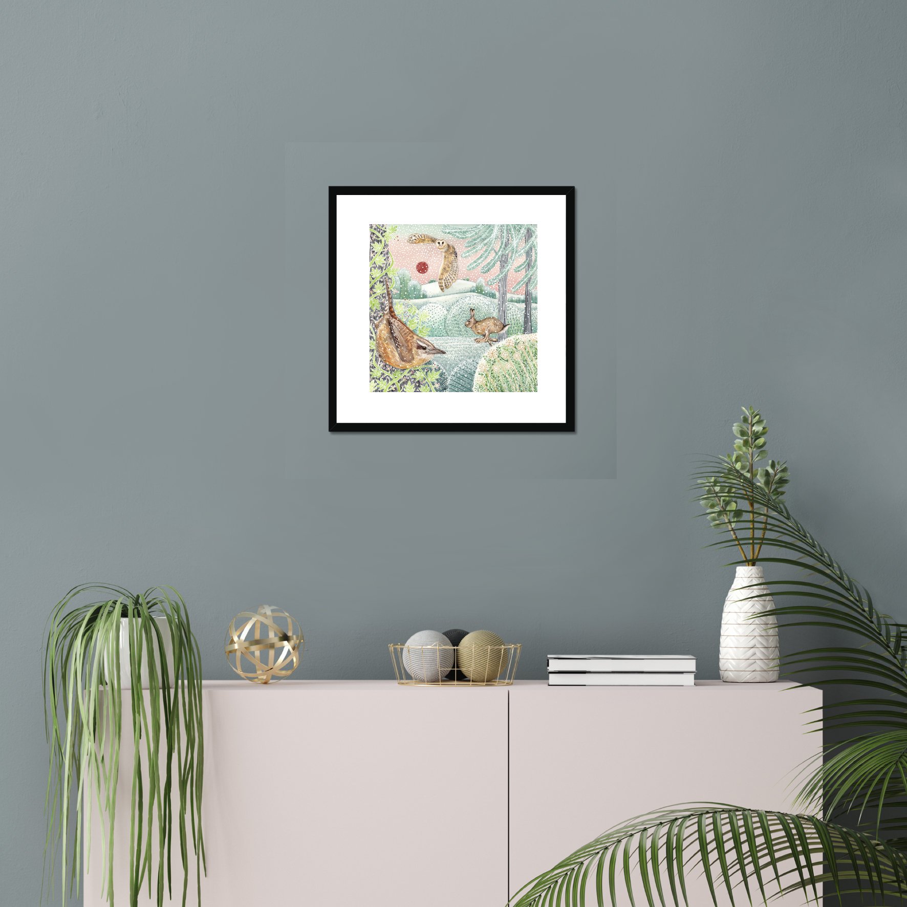 16 inch framed pic As The Night Falls.jpg (Copy)