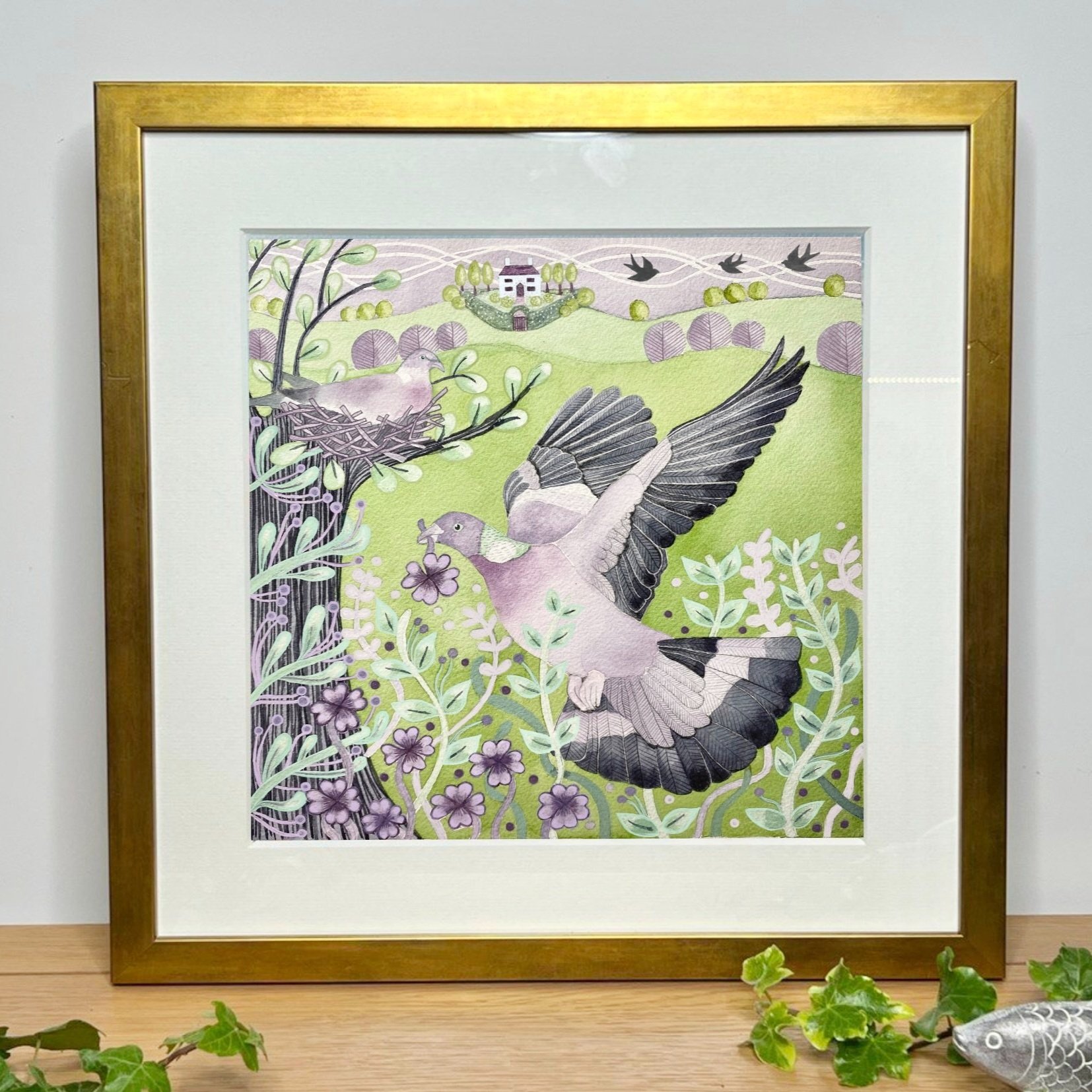 pigeon+New+gold+framed+print+4cm+Photo+06-12-2023%2C+12+38+08+pm+%2825%29.jpg