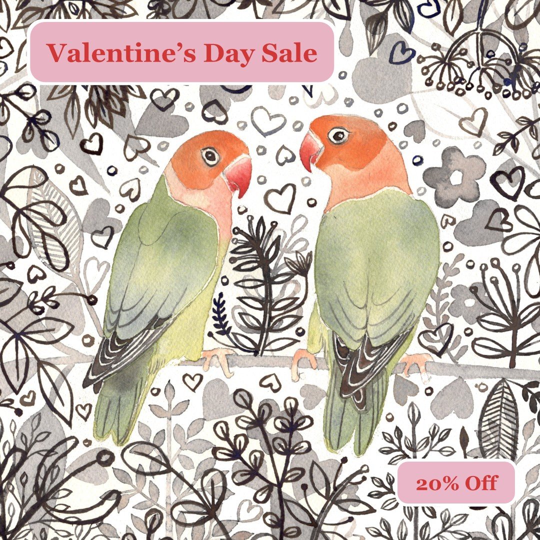 Valentine&rsquo;s Day Sale: ✨20% Off!✨

❤️Choose from 22 designs (Including best sellers).

❤️Use code: &lsquo;VALENTINE20&rsquo;.

❤️Offer ends Midnight 14th February.

🔗Link in our bio with the '💘' emoji to shop sale now.

-Emma Tatham 

#valenti