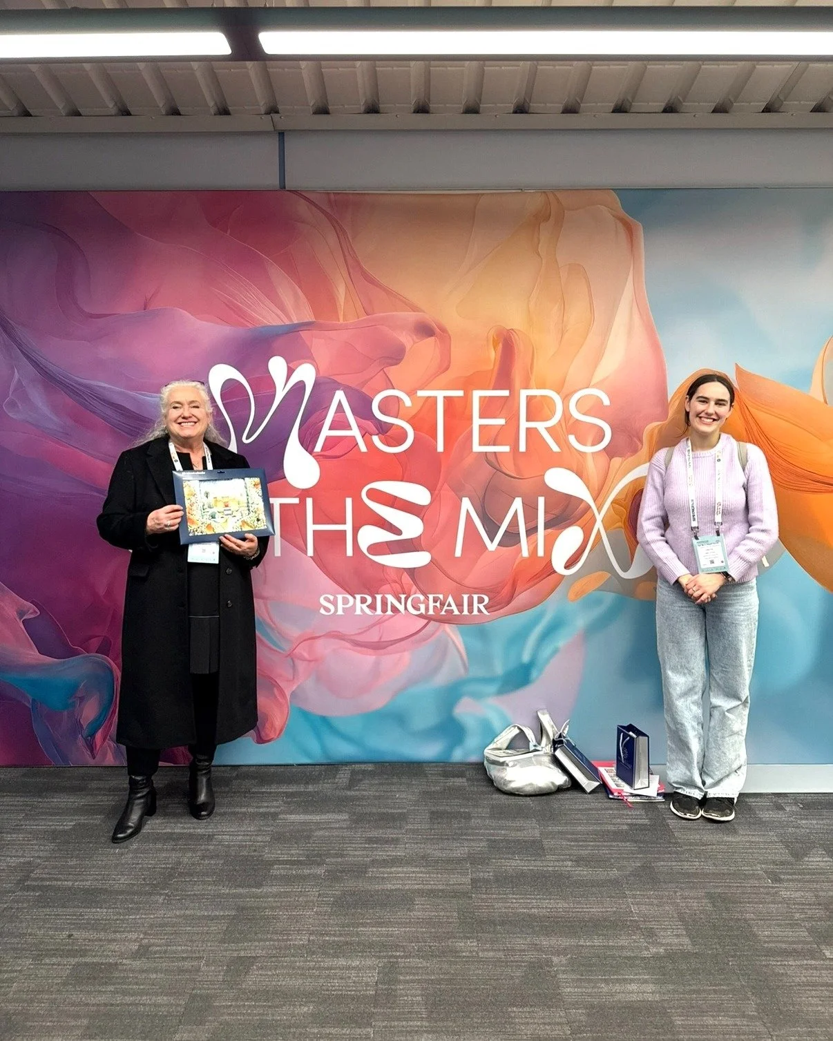 We had SO much fun in Birmingham at the Spring Fair a few days ago!

It was a joy to meet like-minded artists and network with big names in the art space. Everyone we spoke to was beyond lovely and very complimentary of our artwork.

We stopped by th