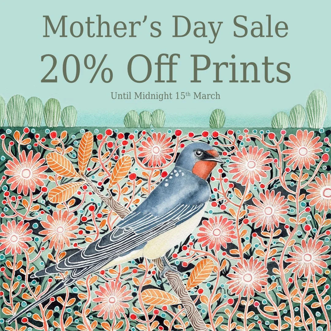 Mother's Day (UK) is just around the corner... 

🌷Treat your mother / yourself to museum-quality giclee art prints at 20% off!

🌷Use code: MOTHERSDAY20 at checkout. 

🌷Shop Now: Link in bio with the ' 🌸' emoji or search www.carolinetathamart.co.u