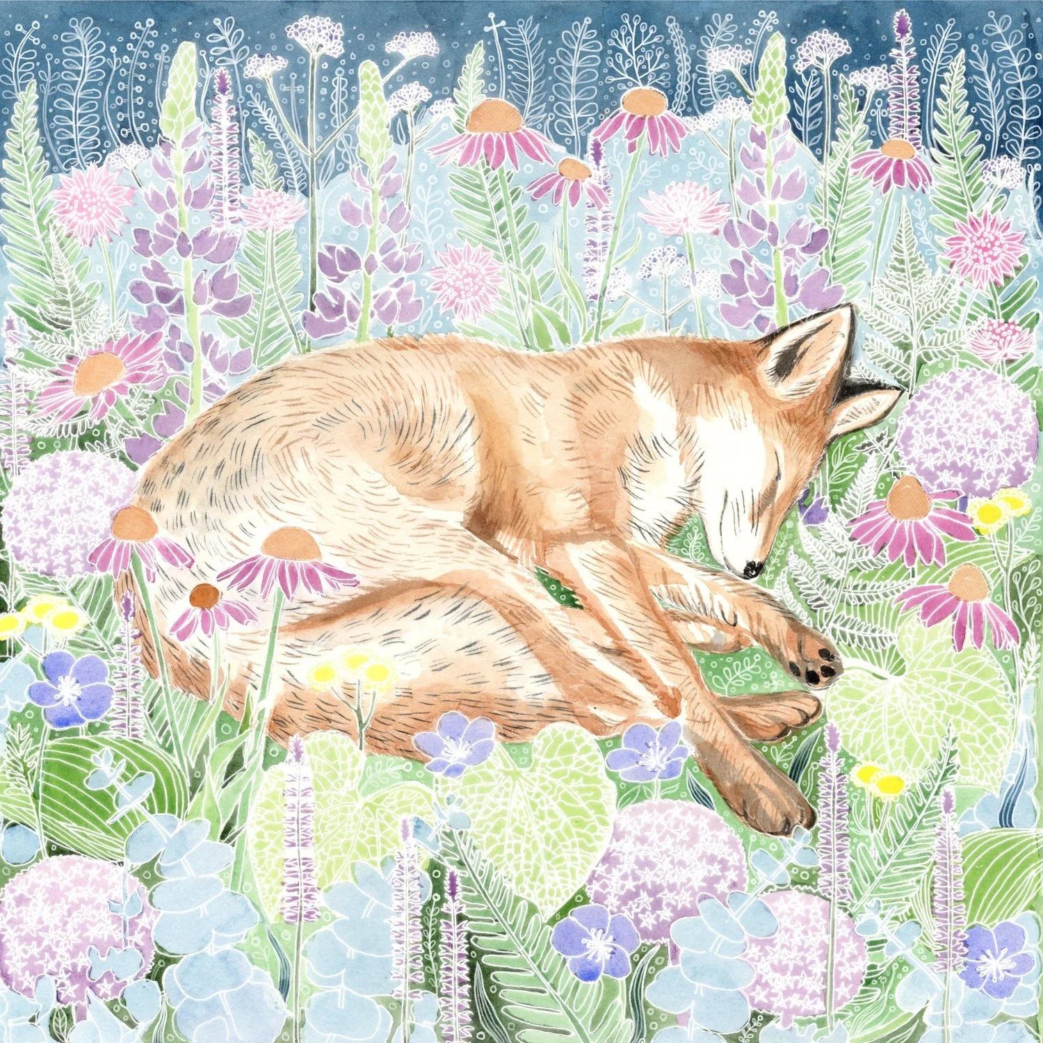 Introducing our ☀️Summer Art Launch☀️.

We couldn't be more excited to finally share these 9 NEW artworks with you! 
We hope you love these Summer-inspired pieces as much as we do. 

Which is your favourite? 
1: Sleeping Fox.
2: Leaping Hare.
3: A Ph