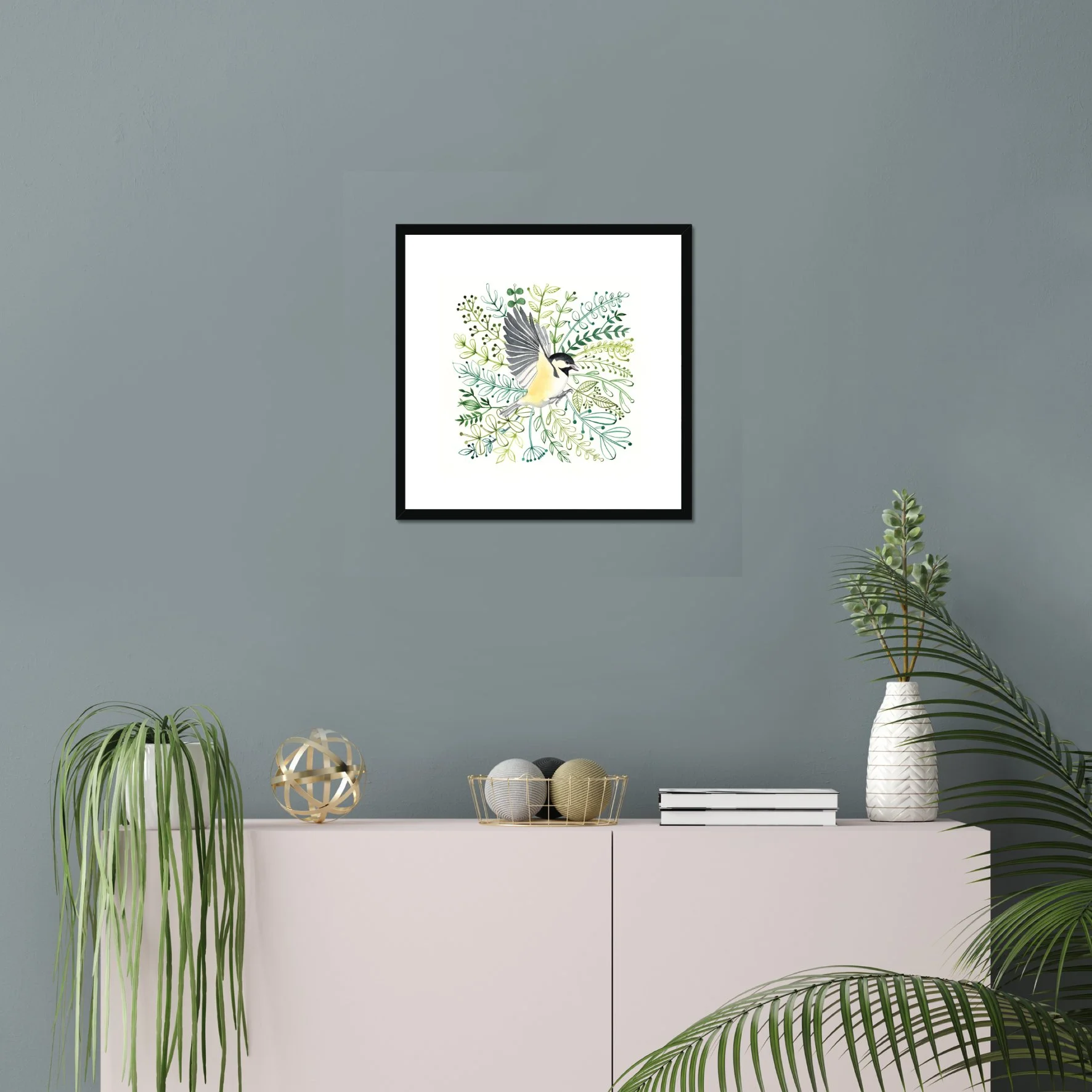 16 inch framed pic coal tit.jpg