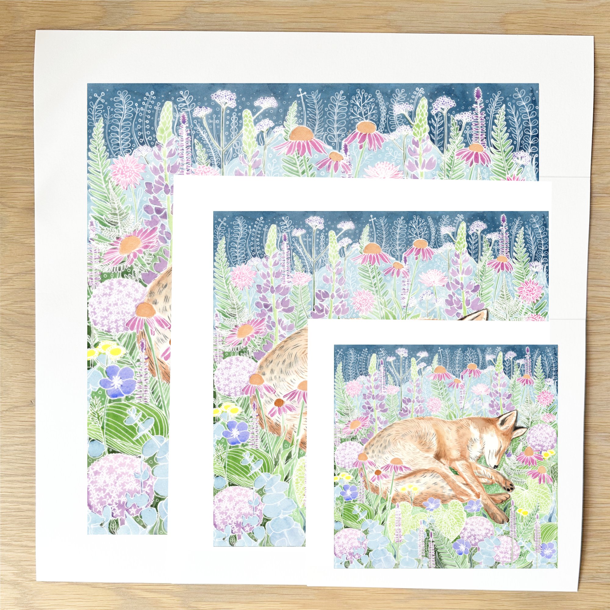 art print sizes sleeping fox.jpg