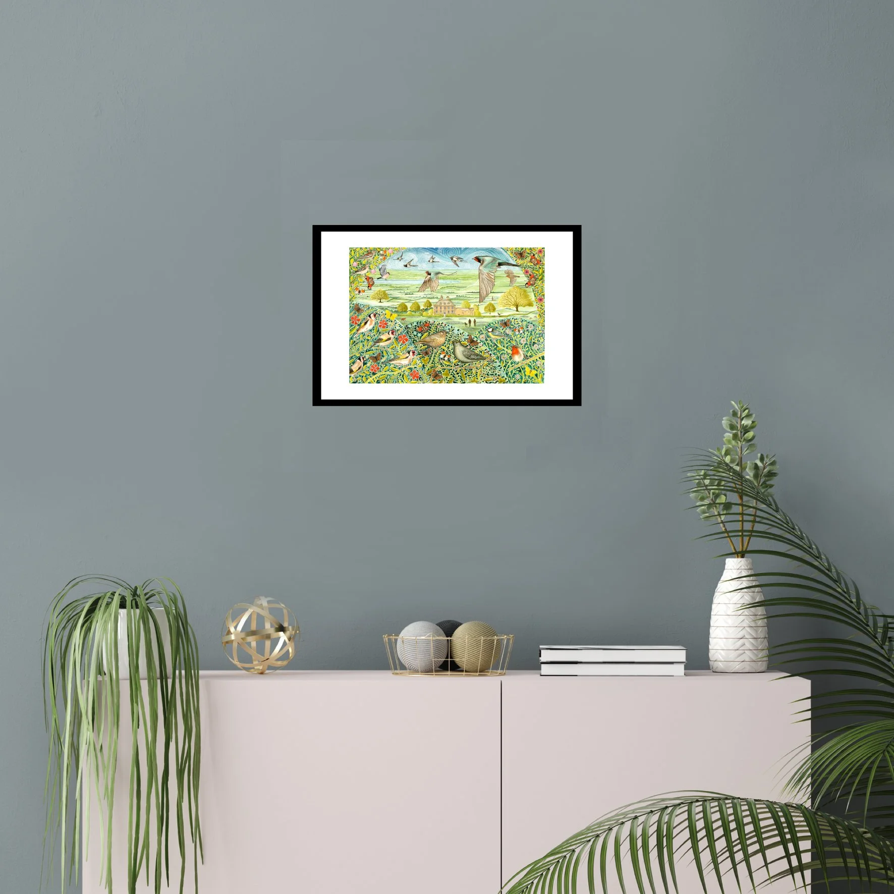 12 x 16 inch framed pic The arrival new.jpg