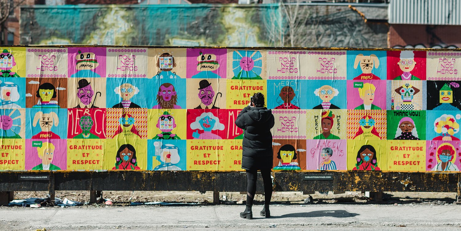 Campagne affichage Les Couleurs Essentielles - Publicité Sauvage - 5/5