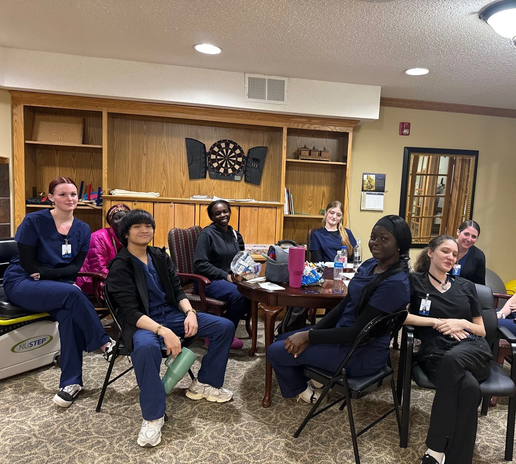 A group of CNA program participants with Project Success.