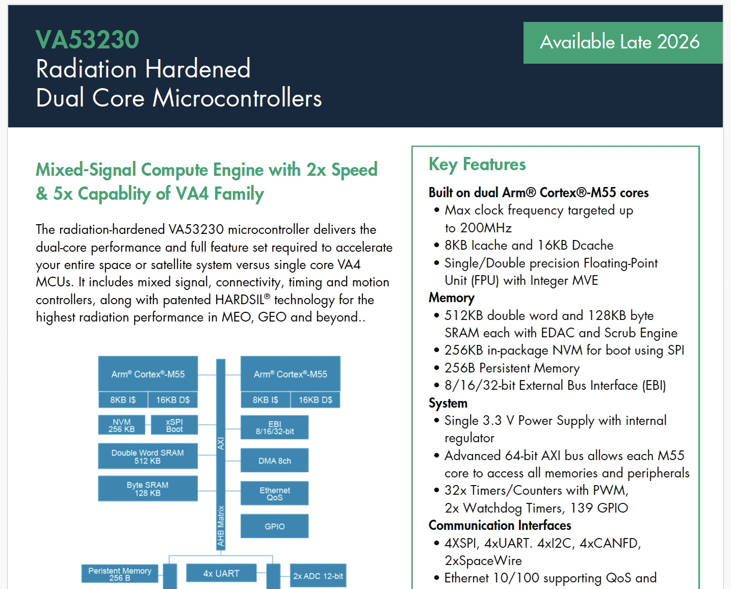 VA5 Family Product Brief Image