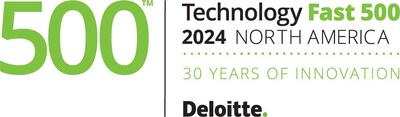 2024 Deloitte Fast 500 award logo