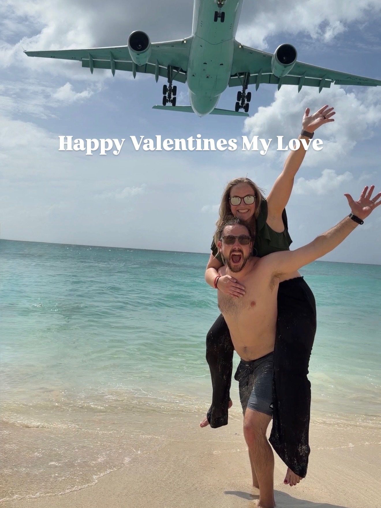 Happy Valentine&rsquo;s Day my love 

You are my everything 

I am the luckiest man in the world and I love our life. You bring me so much joy and purpose and I am honored to be your husband

Oh and you&rsquo;re super hot 😉

Love you babe today and 