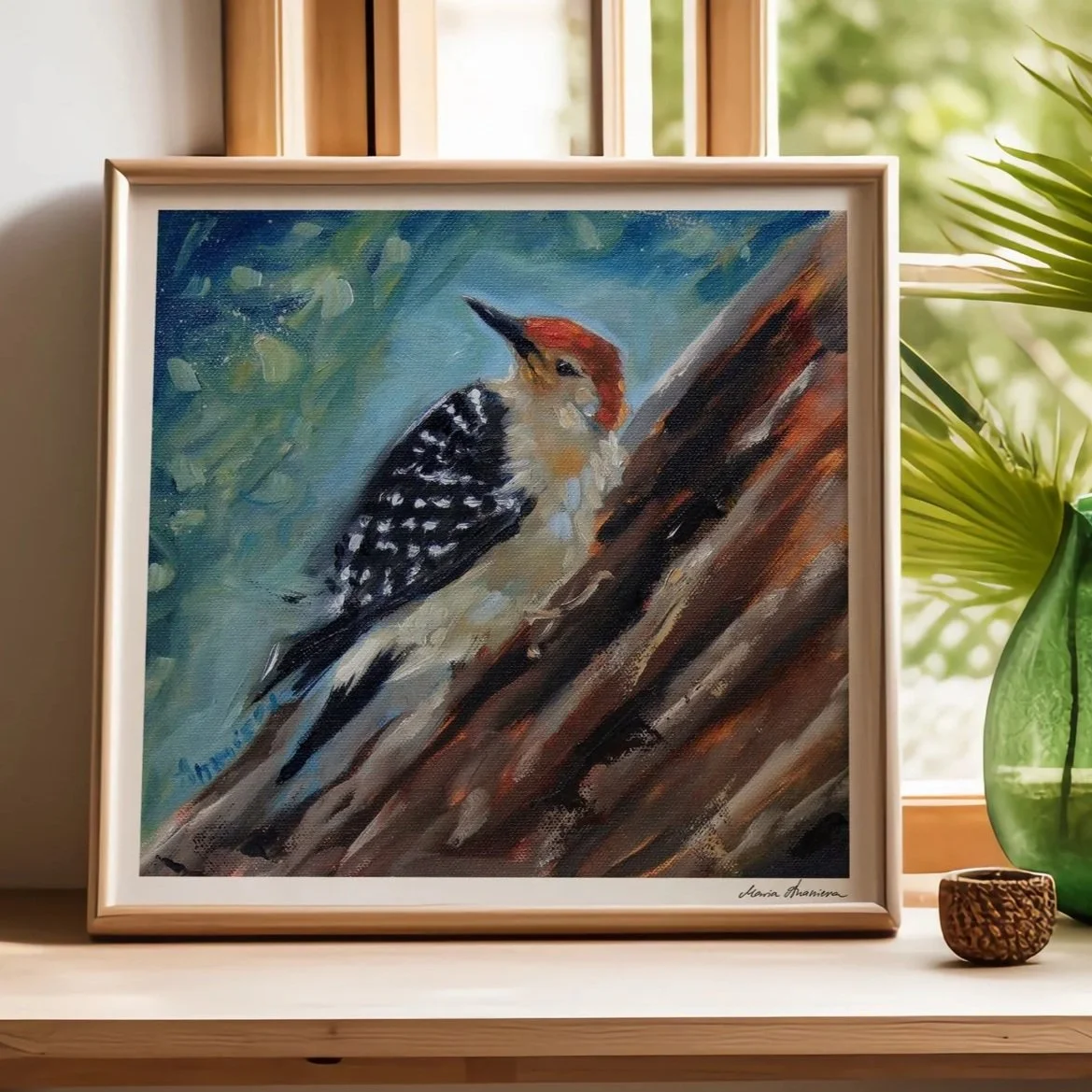 Red Bellied Woodpecker Fine Art Print