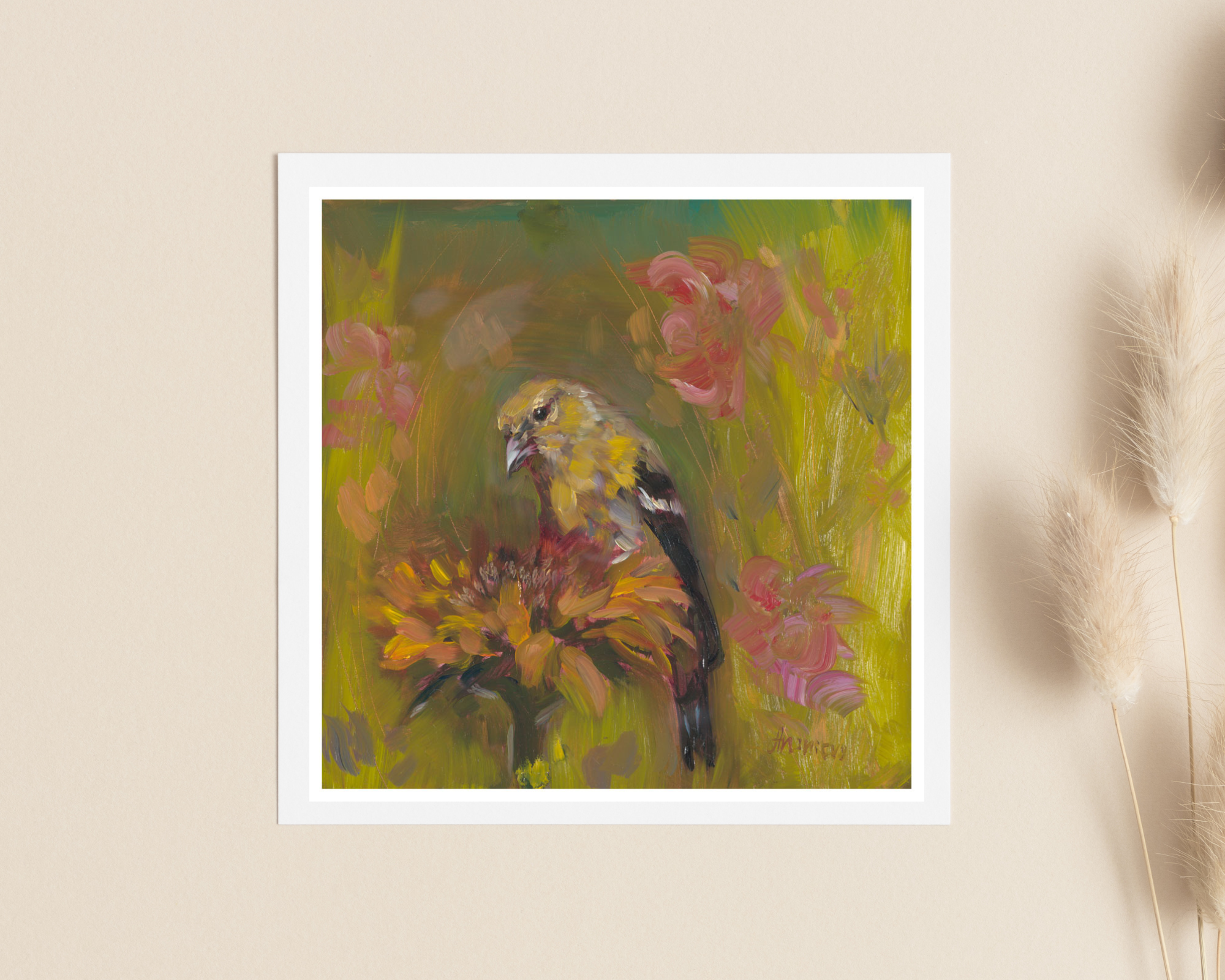 american goldfinch fine art print