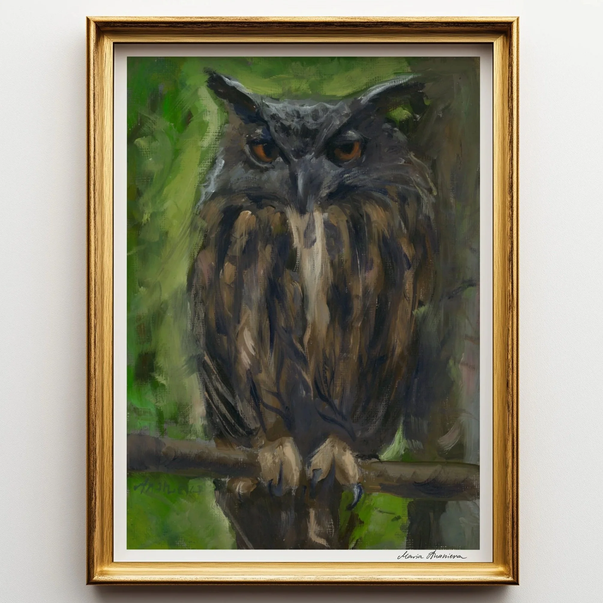 Eagle Owl Fine Art Print