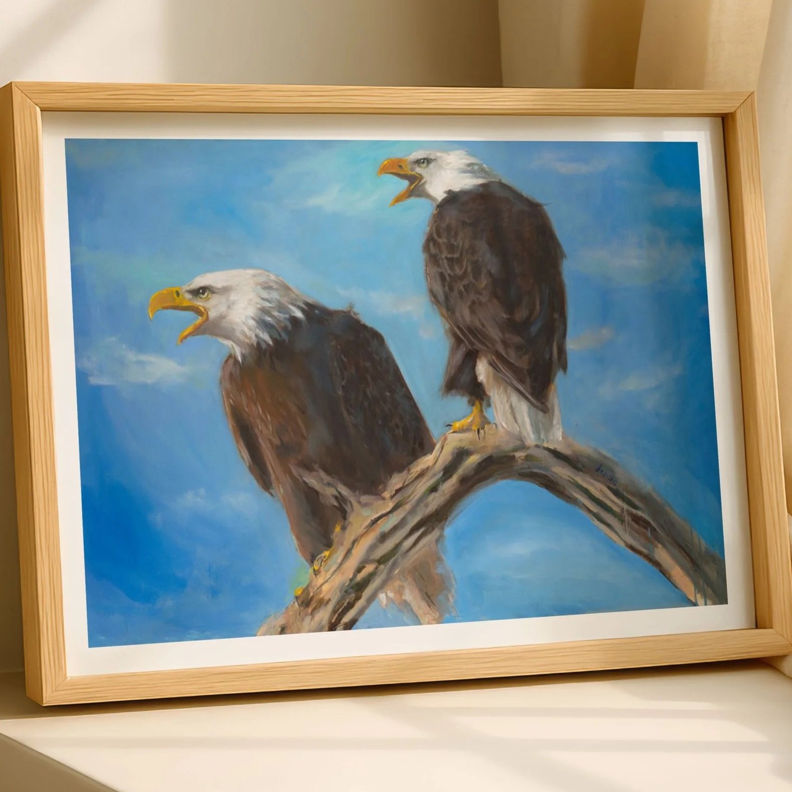Bald Eagles Fine Art Print