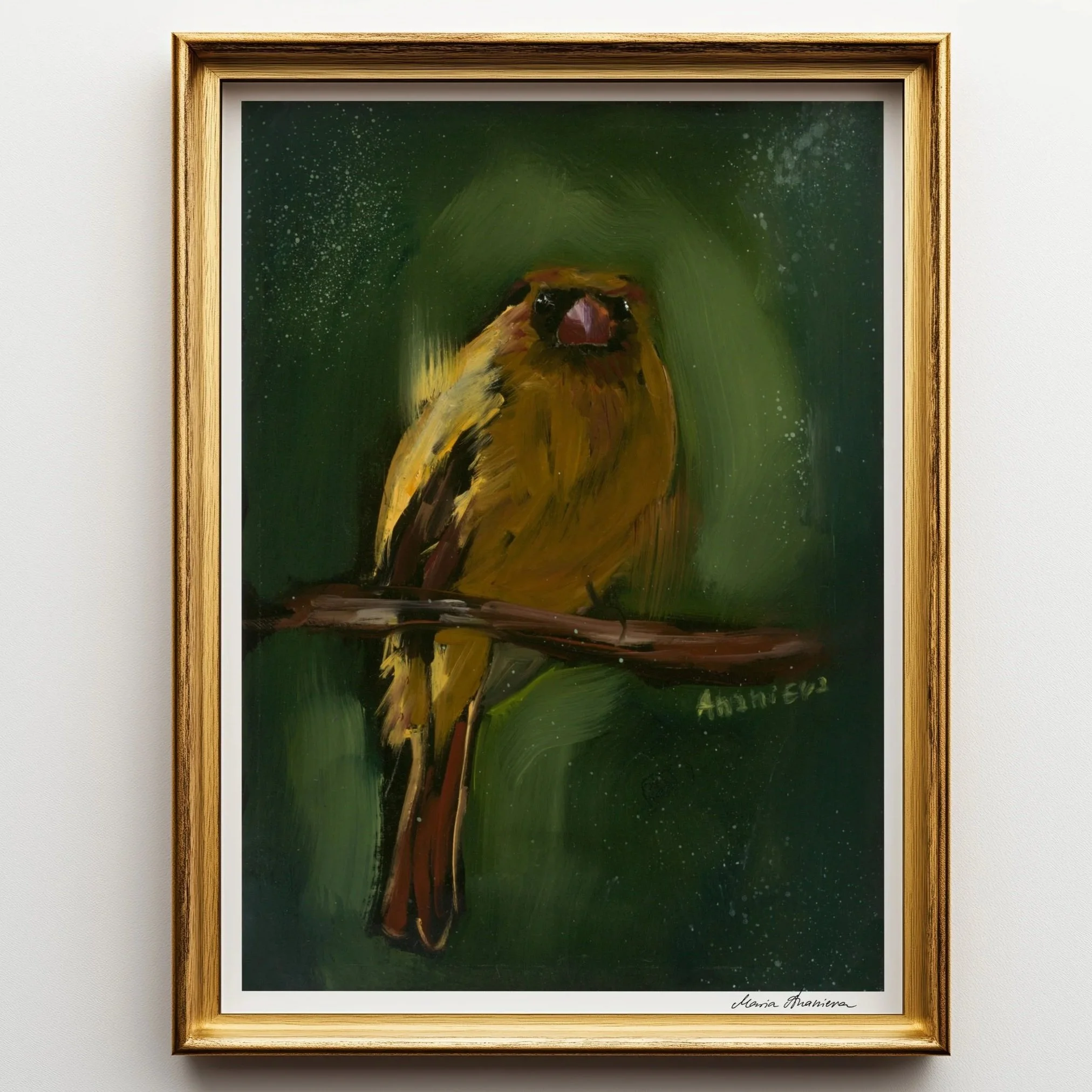 Female Cardinal Fine Art Print