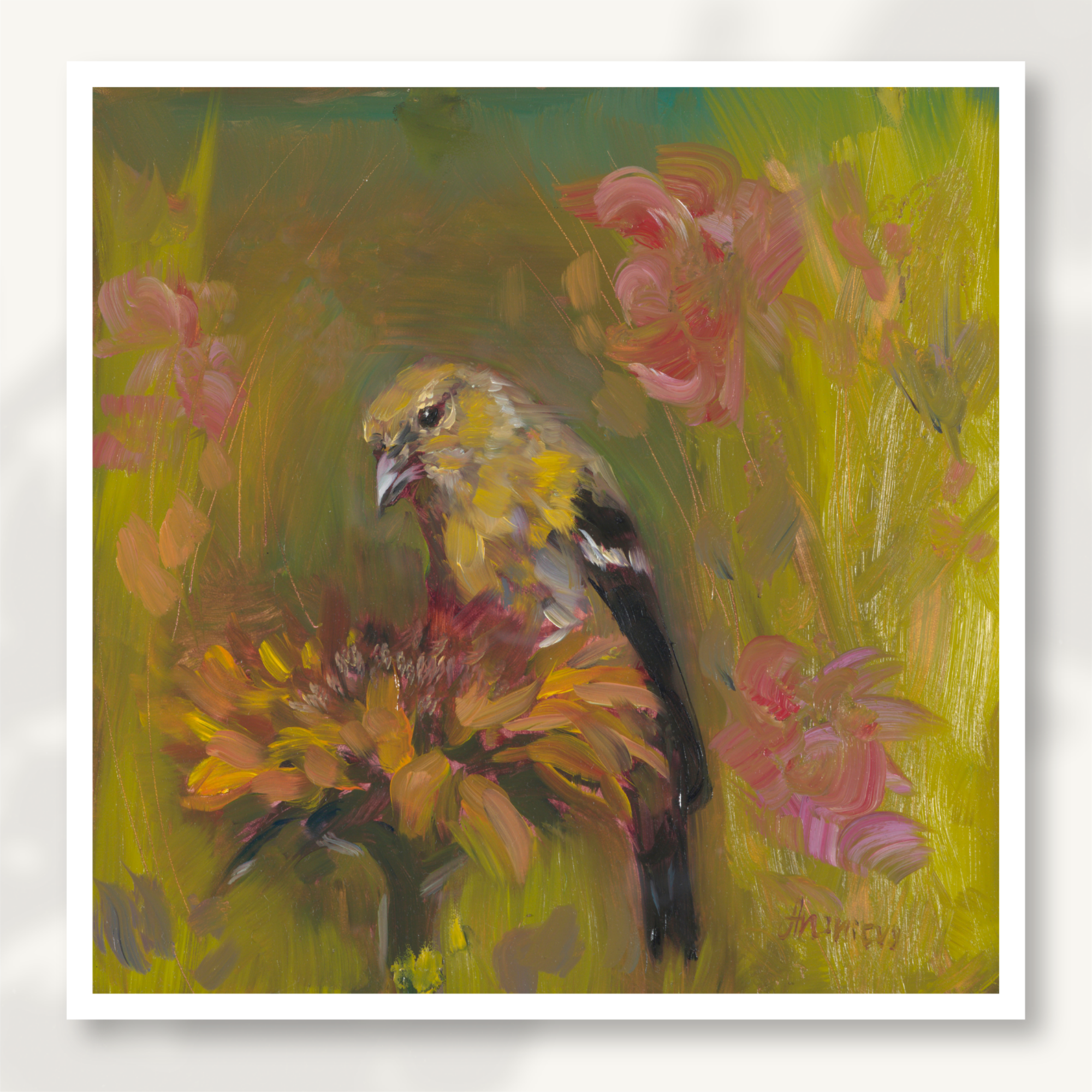 American Goldfinch Fine Art Print
