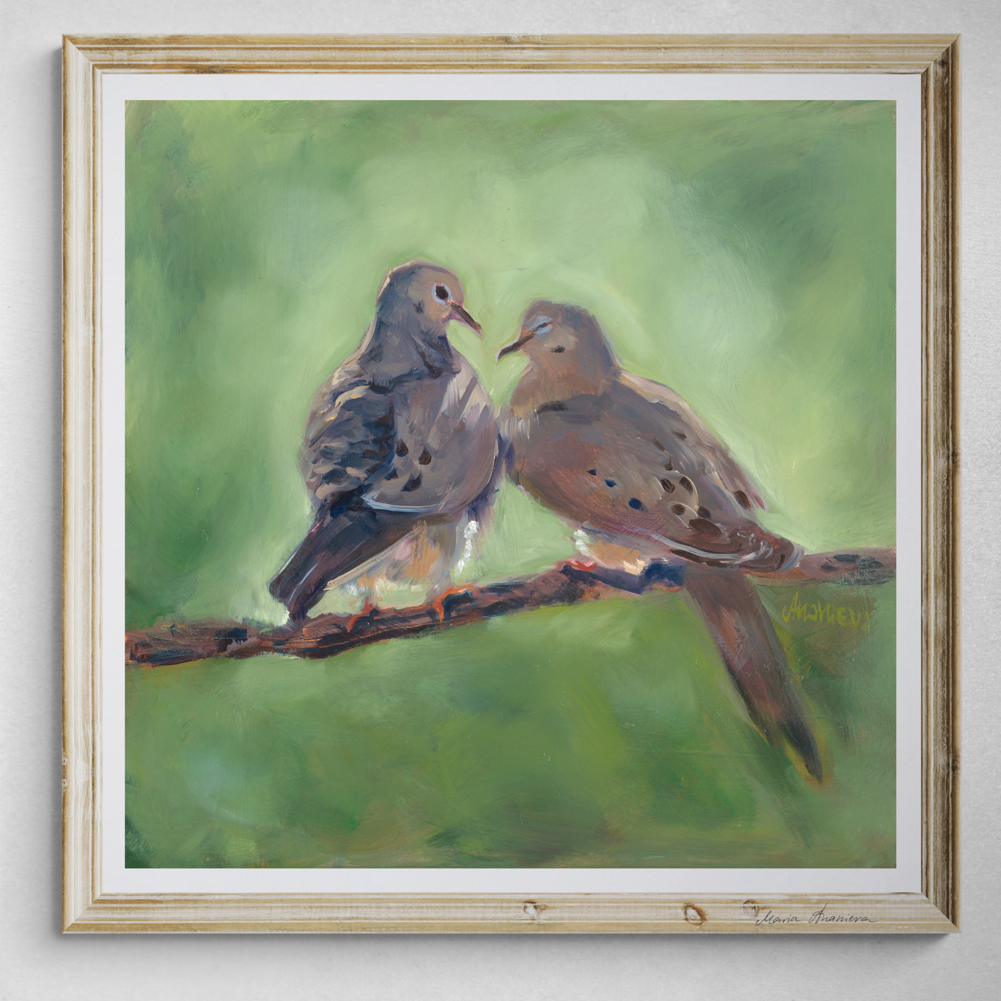Mourning Doves Fine Art Print
