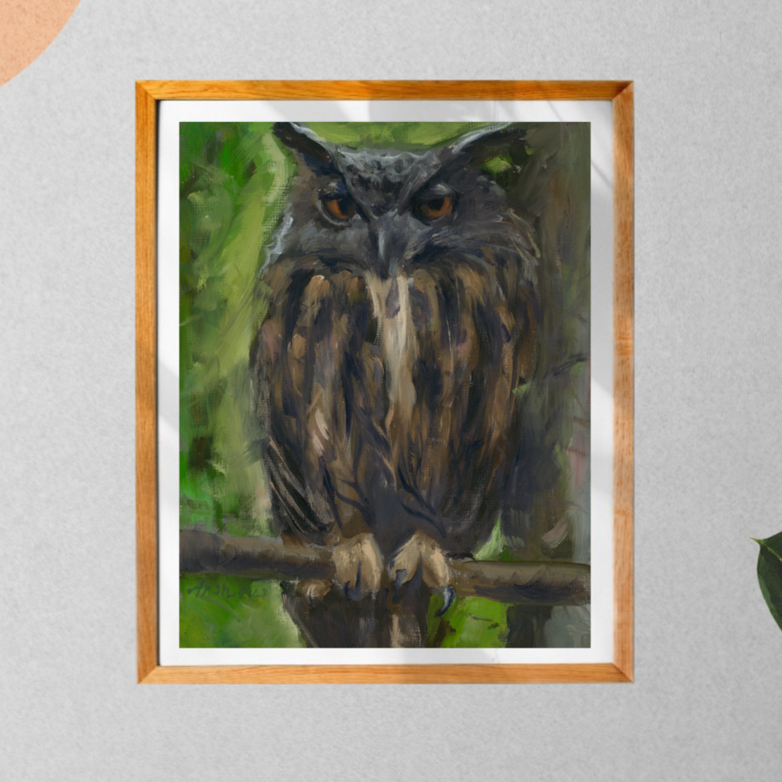 Eagle Owl Fine Art Print