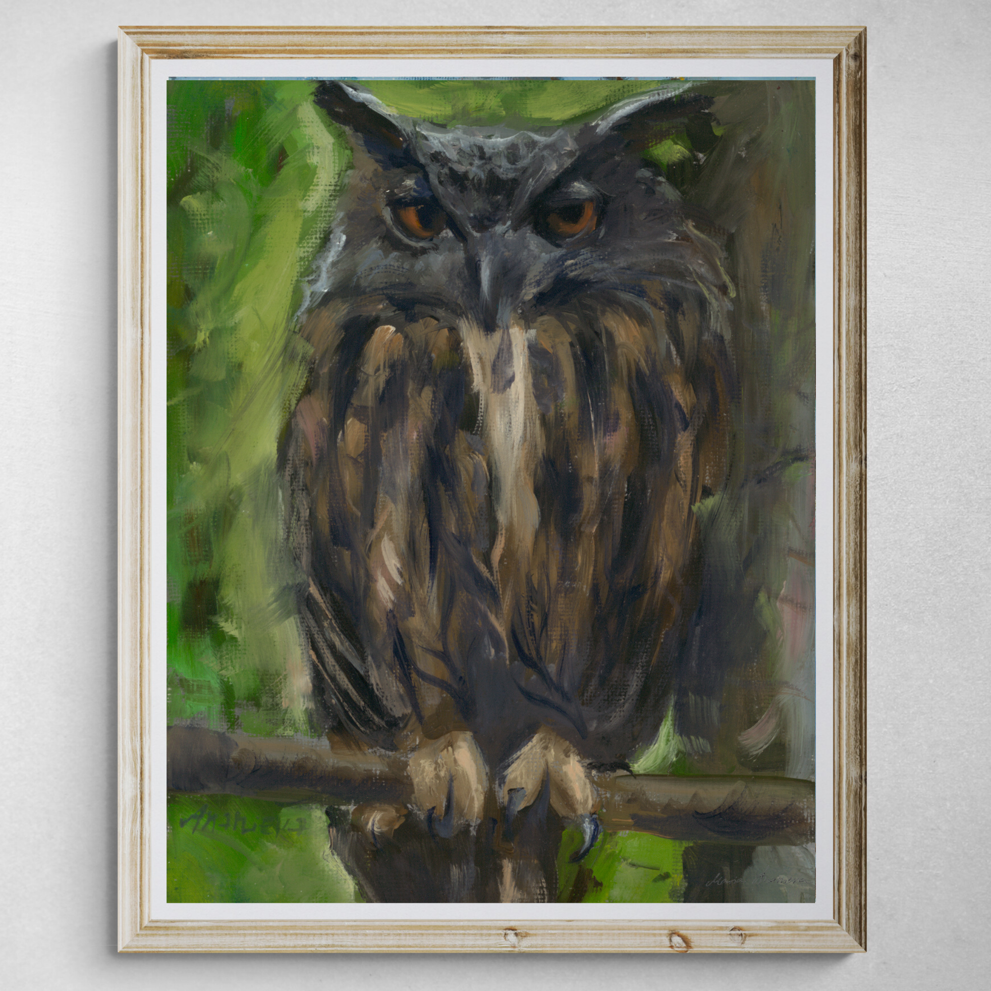 Eagle Owl Fine Art Print