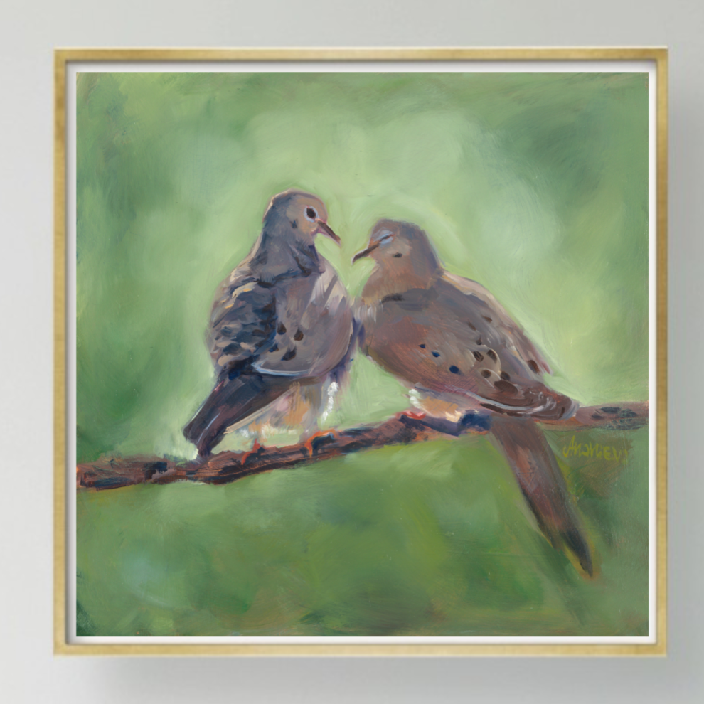 Mourning Doves Fine Art Print