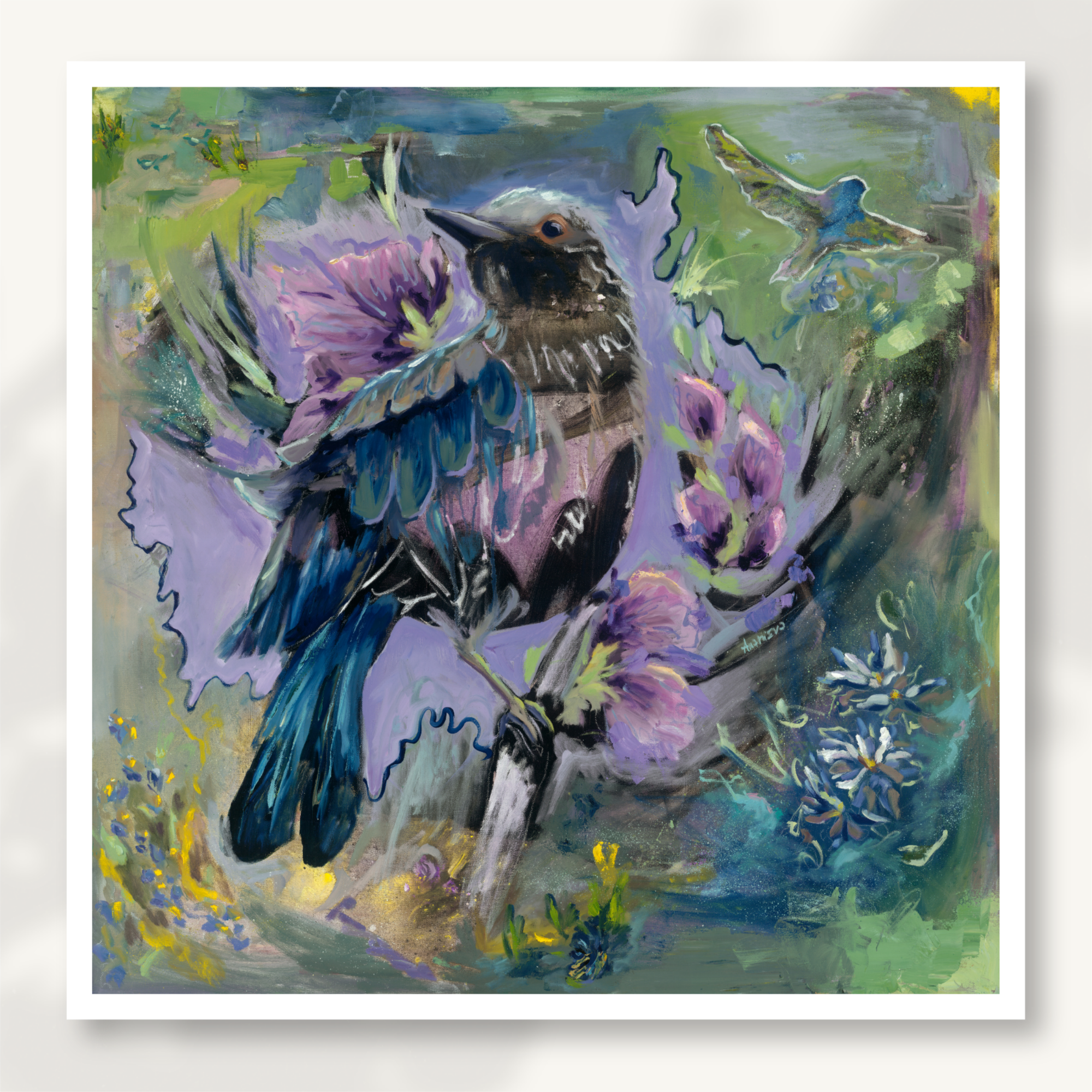 Whimsical Bird Fine Art Print