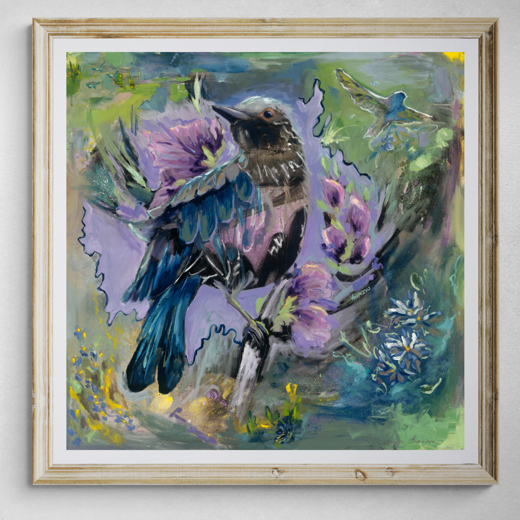 Whimsical Bird Fine Art Print