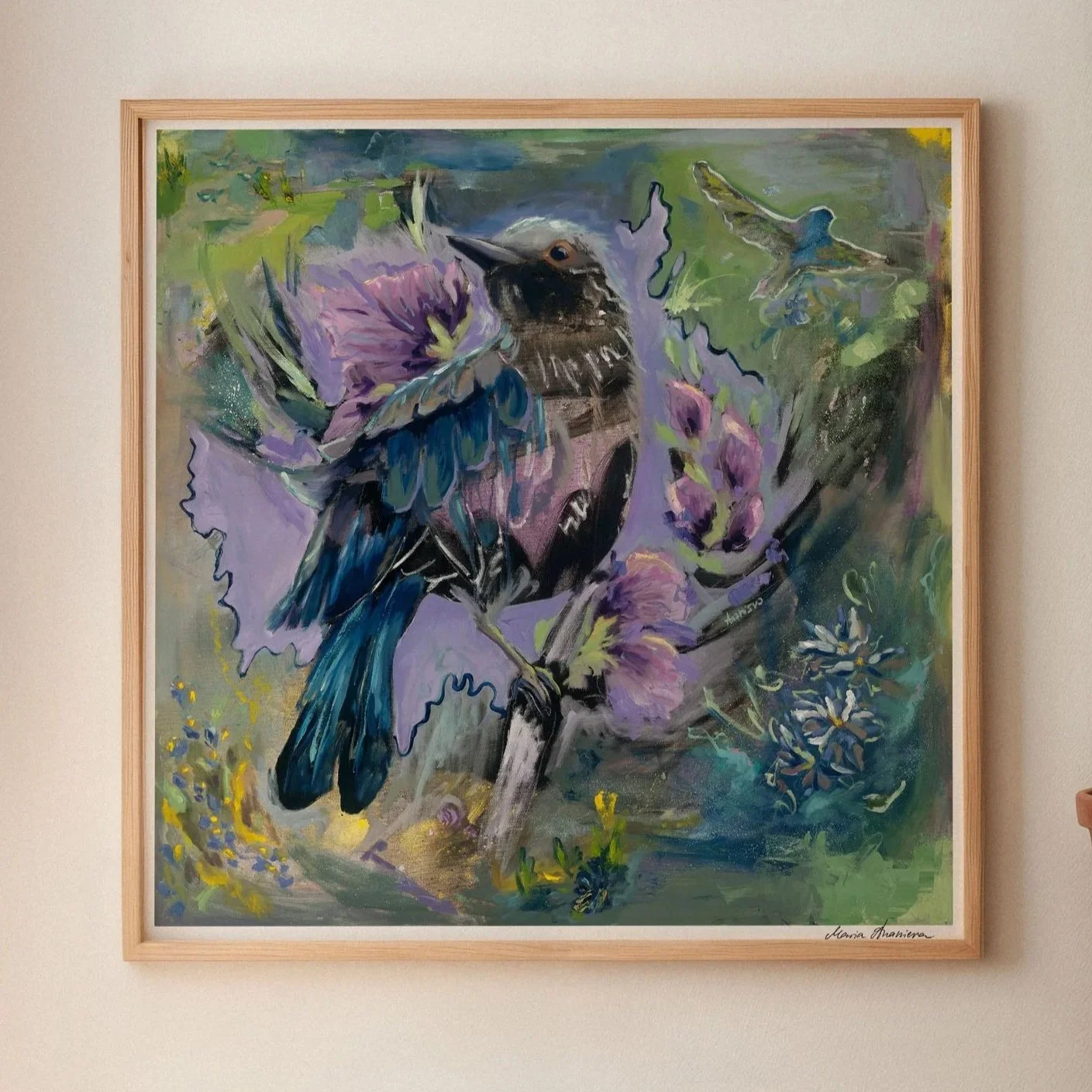 Whimsical Bird Fine Art Print