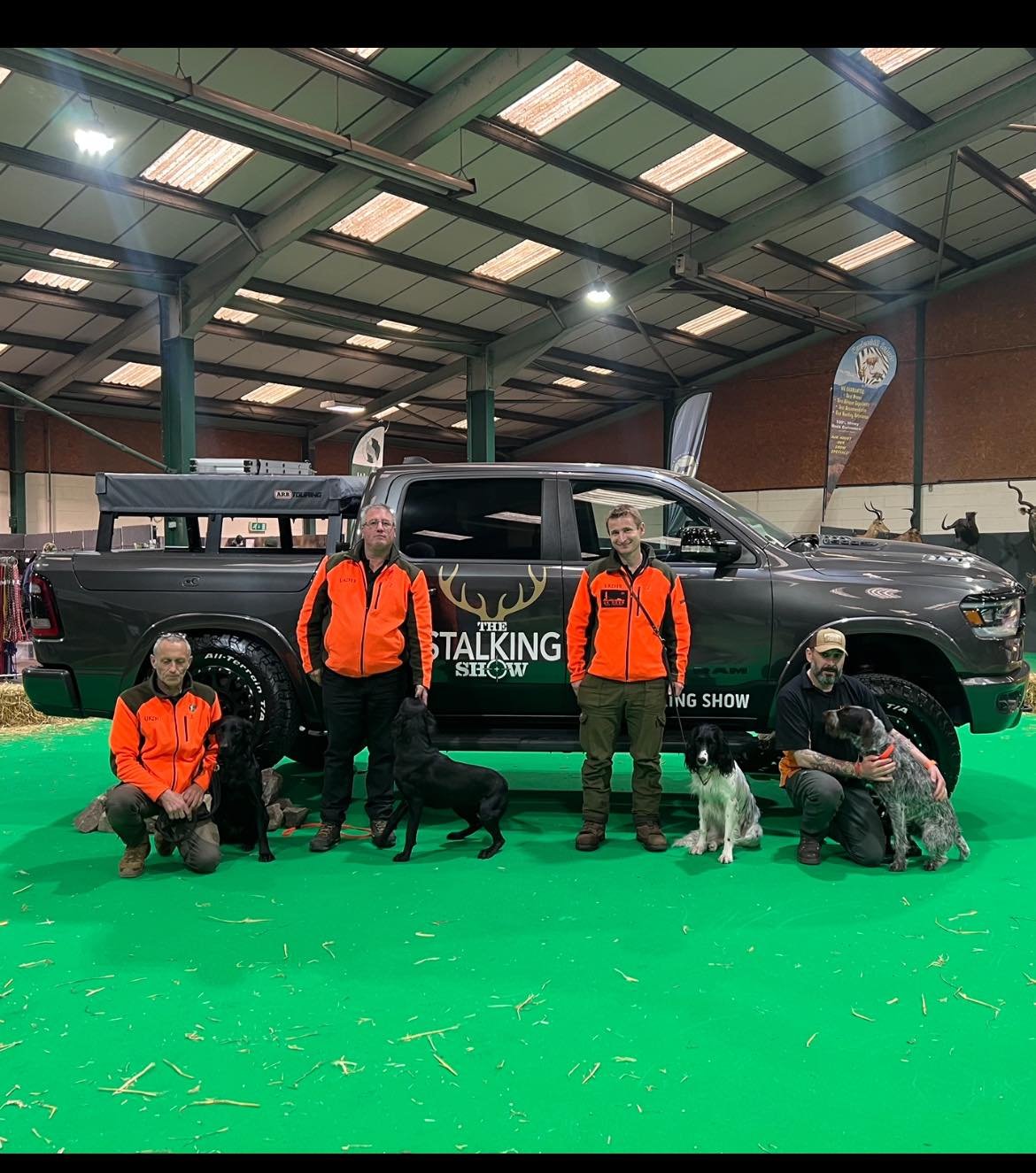 If you&rsquo;re heading out to the The Stalking Show this weekend ..
Look out for Team Orange 
There will UKDTR volunteer tracking teams from all over the country present all weekend..
Either stop them for a chat as you see them wandering around the 