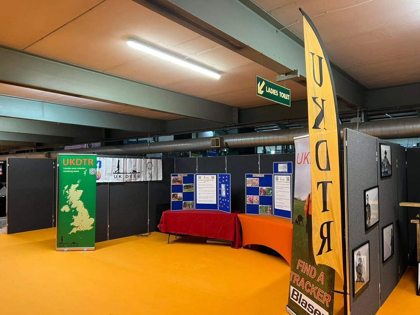 All set up for The Stalking Show..
Looking to be a fantastic show again this year..
Stand no B69 .
Looking forward to meeting you all