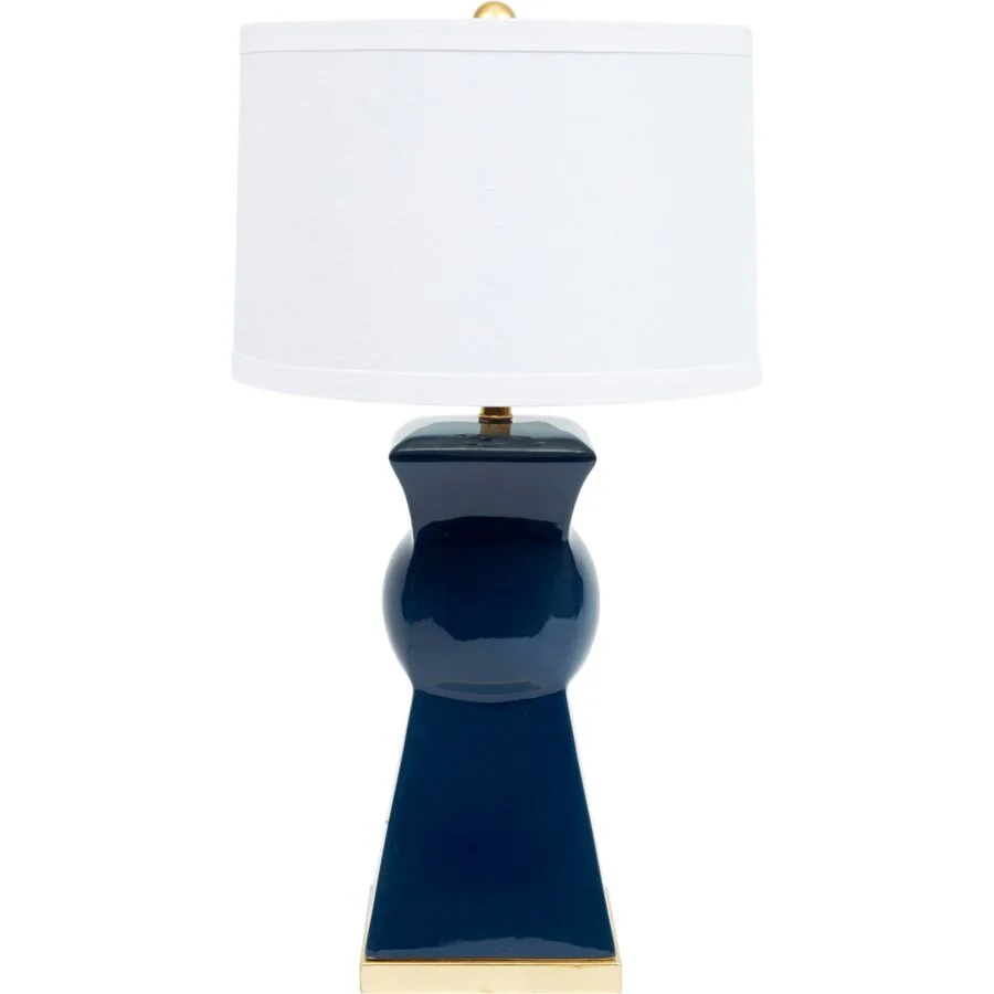Lamp Old World Design Perrin Navy Cermaic Lamp.jpg