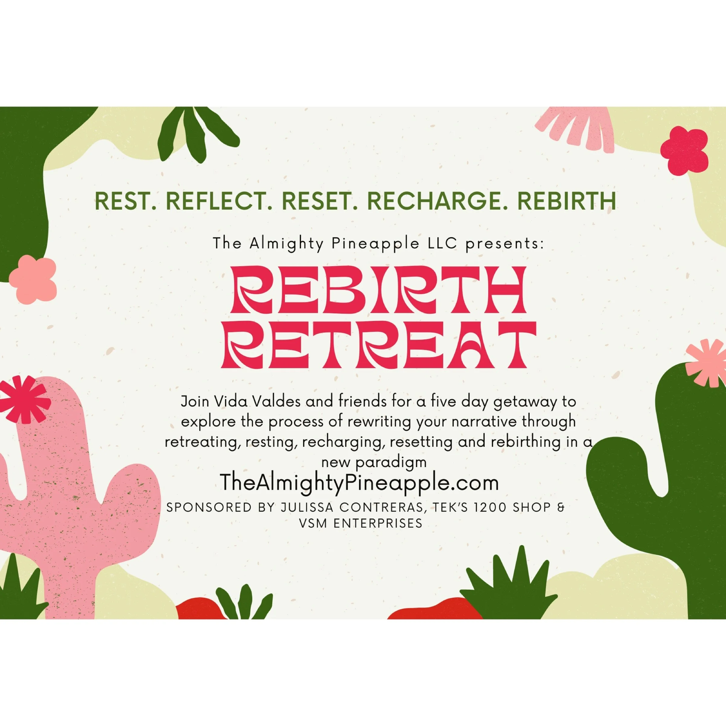 REBIRTH RETREAT King Size Studio