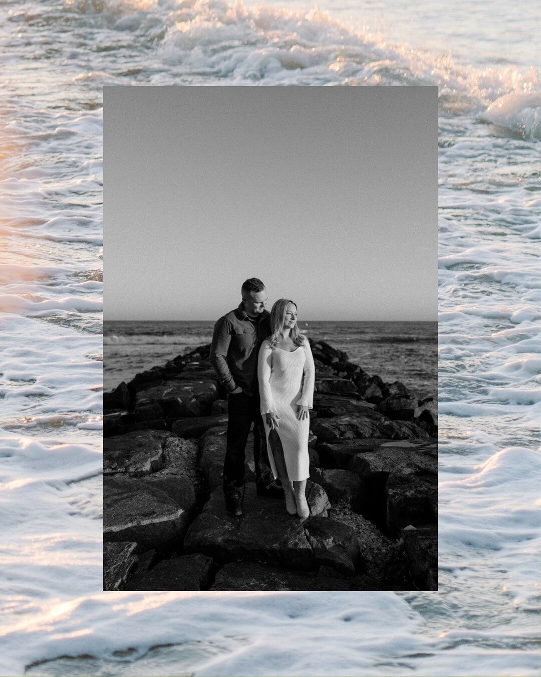 Beach days are a state of mind, not a time of year. February who? 😎🏖️🌞 @jillzam + @voorheesdan 

#phillyweddingphotographer #jerseyshoreengagement #njweddingphotographer #beachengagementphotos