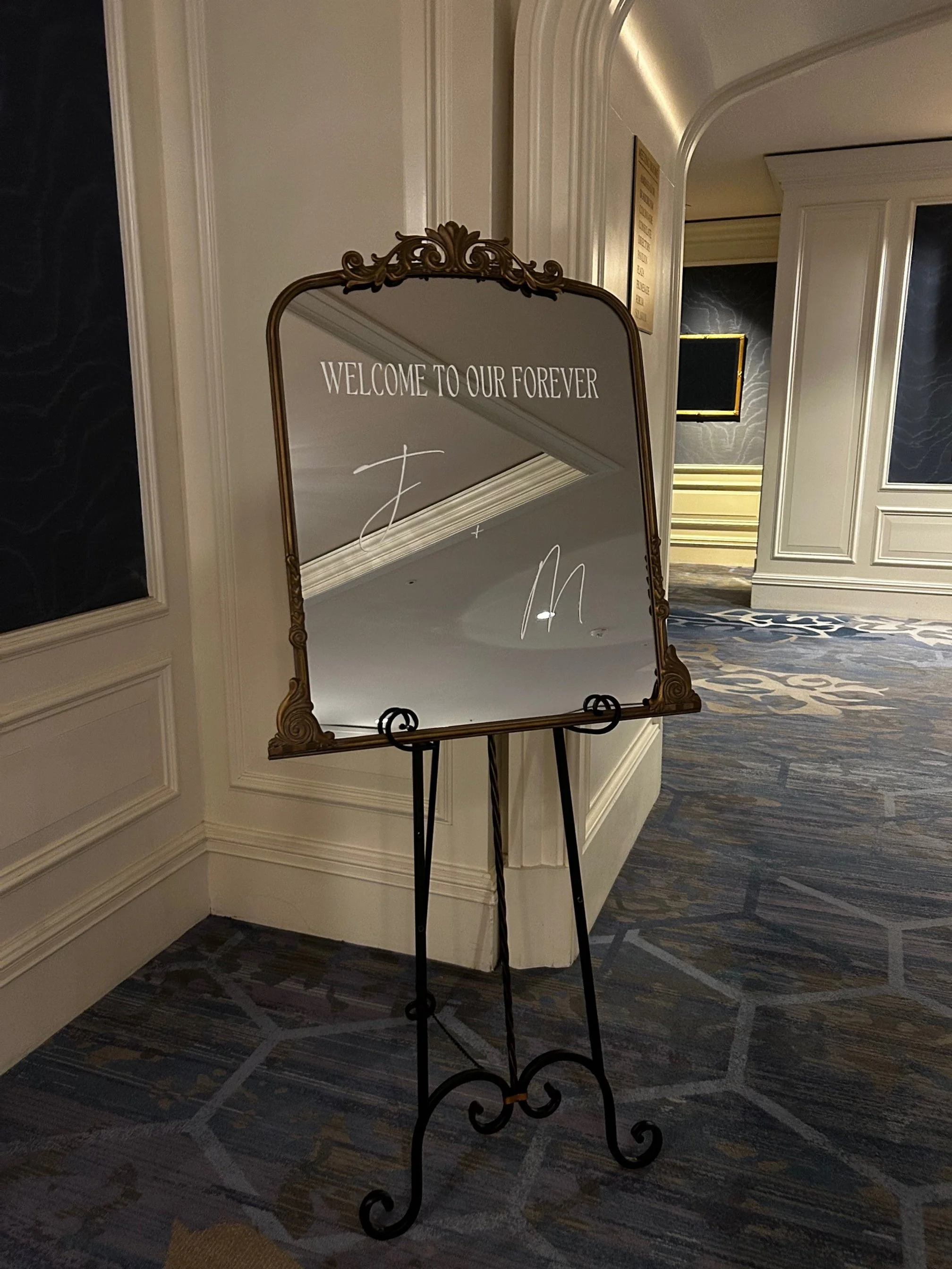 Vintage Arched Mirror