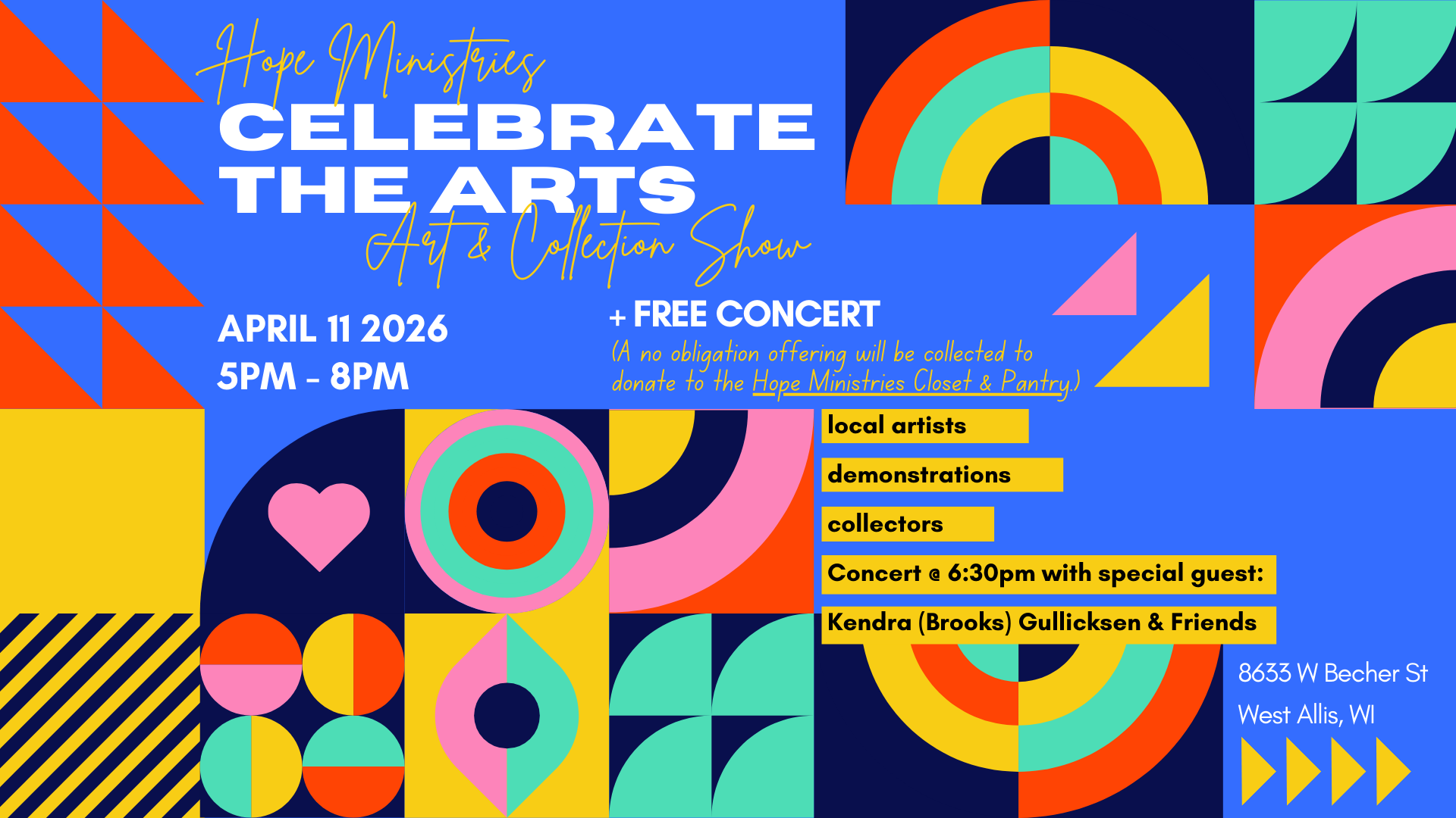 Hope Ministries Art Show and Concert