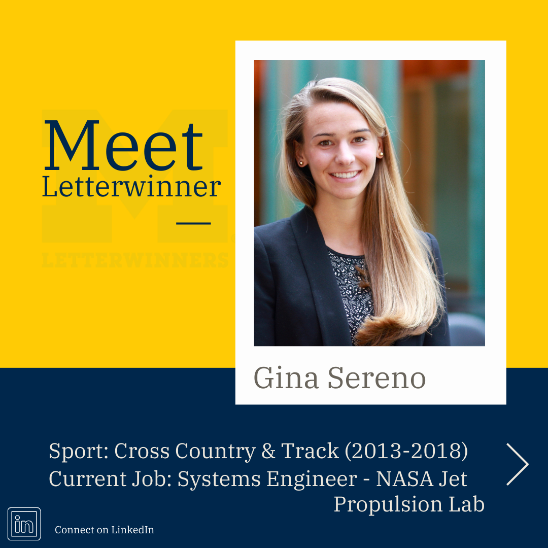 Letterwinner Spotlight - Gina Sereno