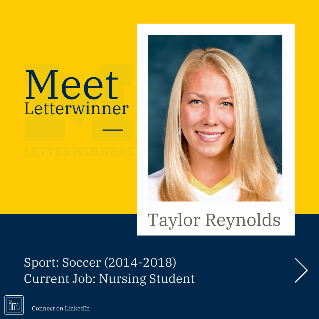 Letterwinner Spotlight - Taylor reynolds