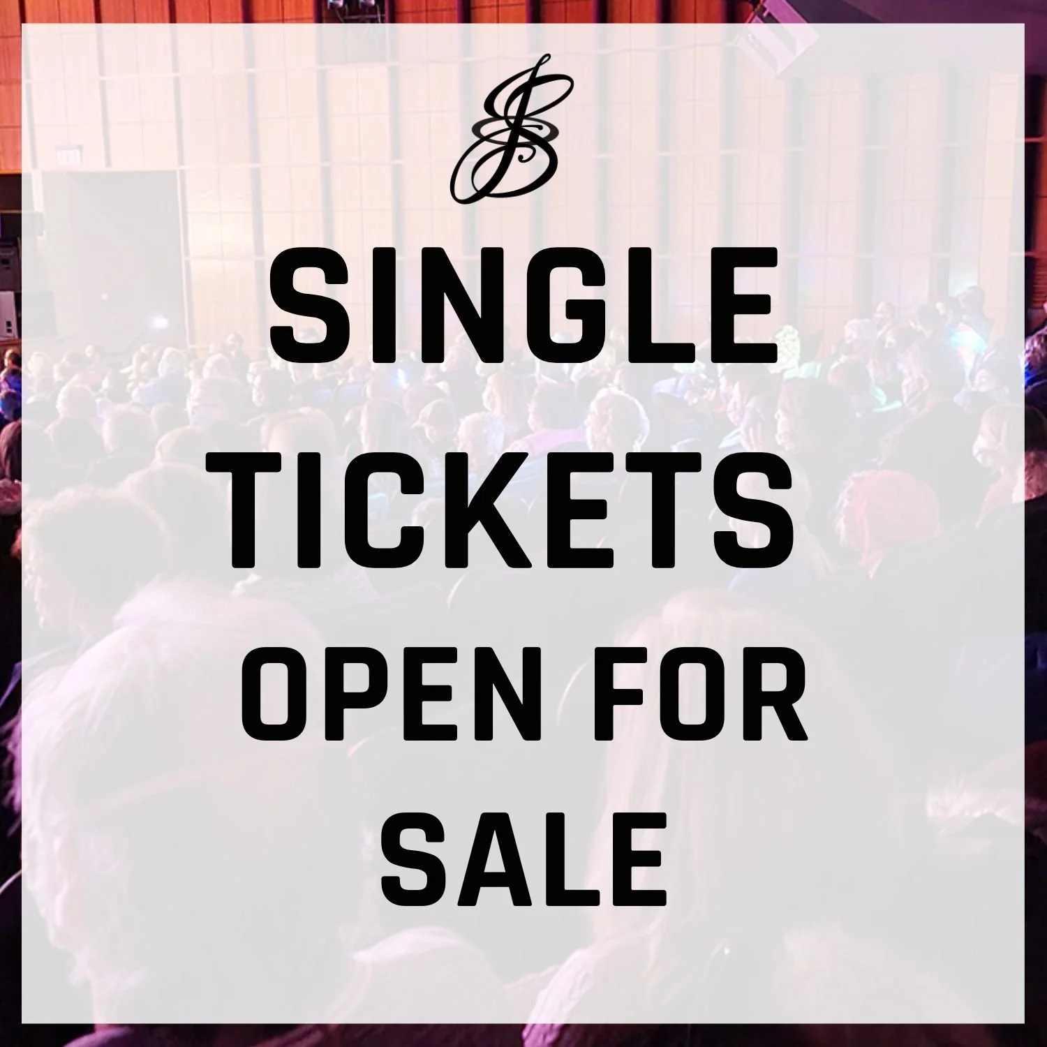 Single Tickets Open!