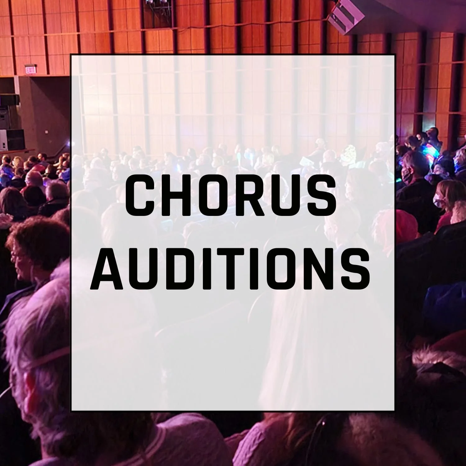 JSO Chorus Auditions