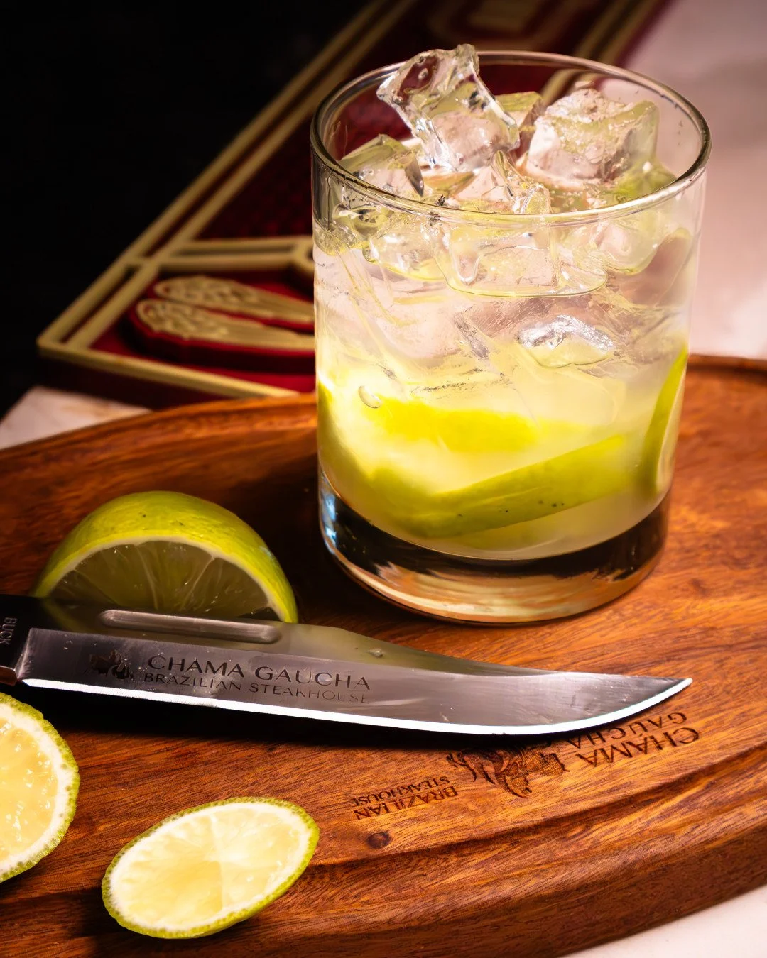 The Caipirinha, born in Brazil and perfected at Chama. A vibrant mix of lime, sugar, and cachaça that captures the spirit of our roots in every sip. 🇧🇷
#ChamaGaucha #Caipirinha #CocktailSeries #TasteOfBrazil #ChamaExperience #BrazilianCockt
