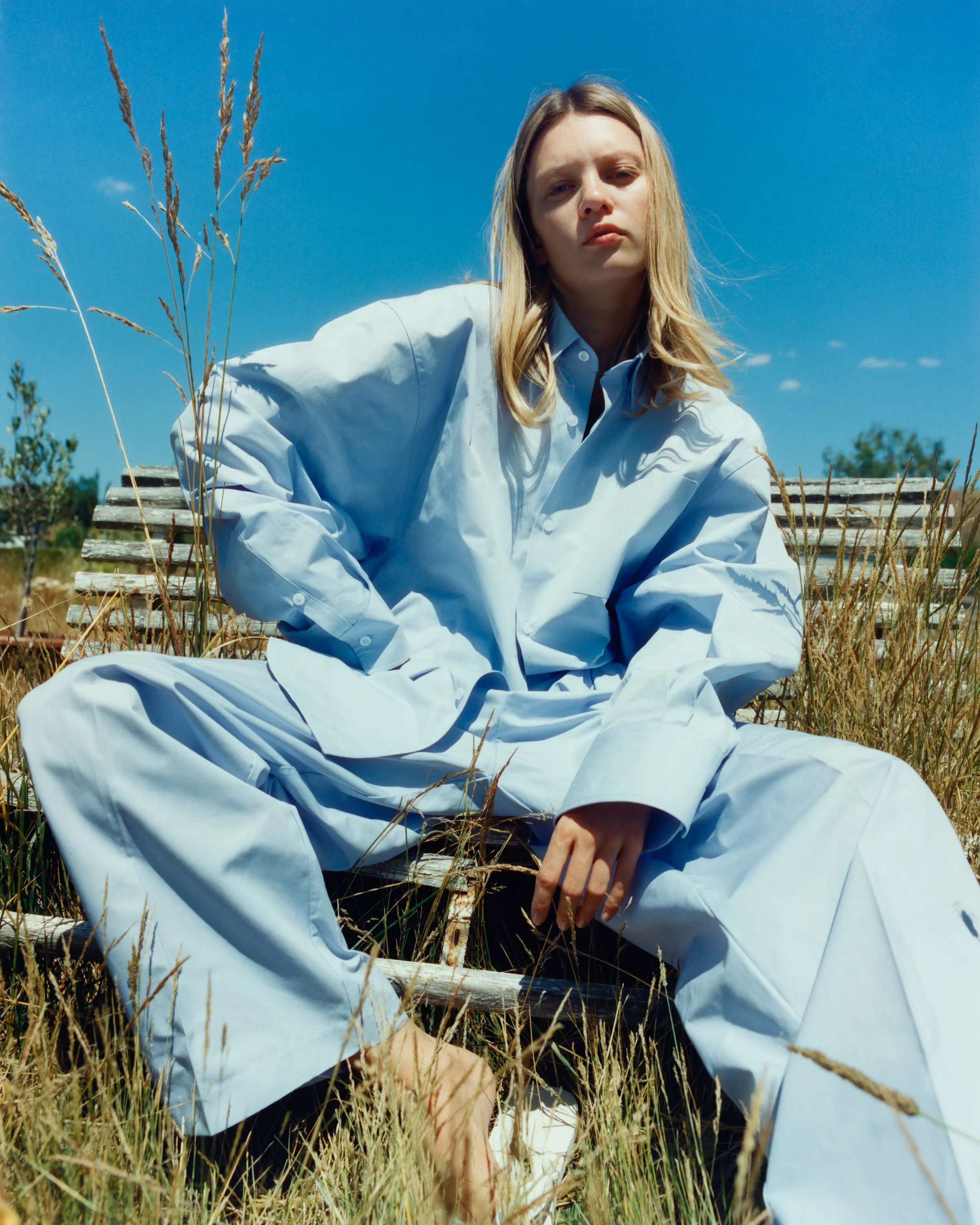 PANTALON MARCO BLEU CIEL