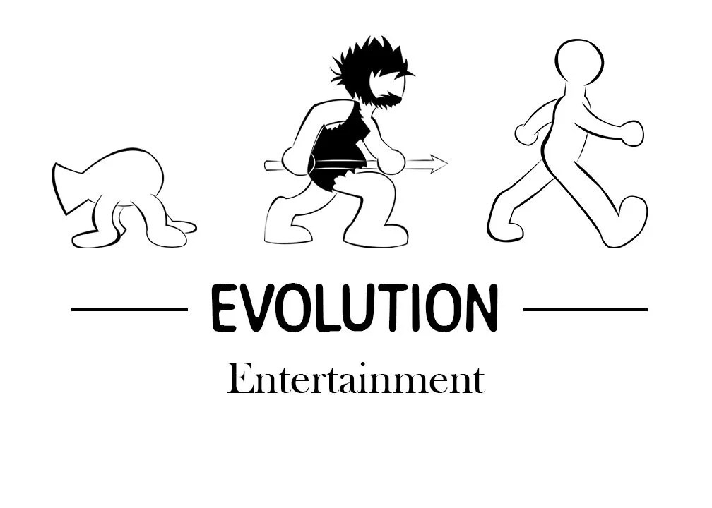 Logo for a made believe game company (variant 1).