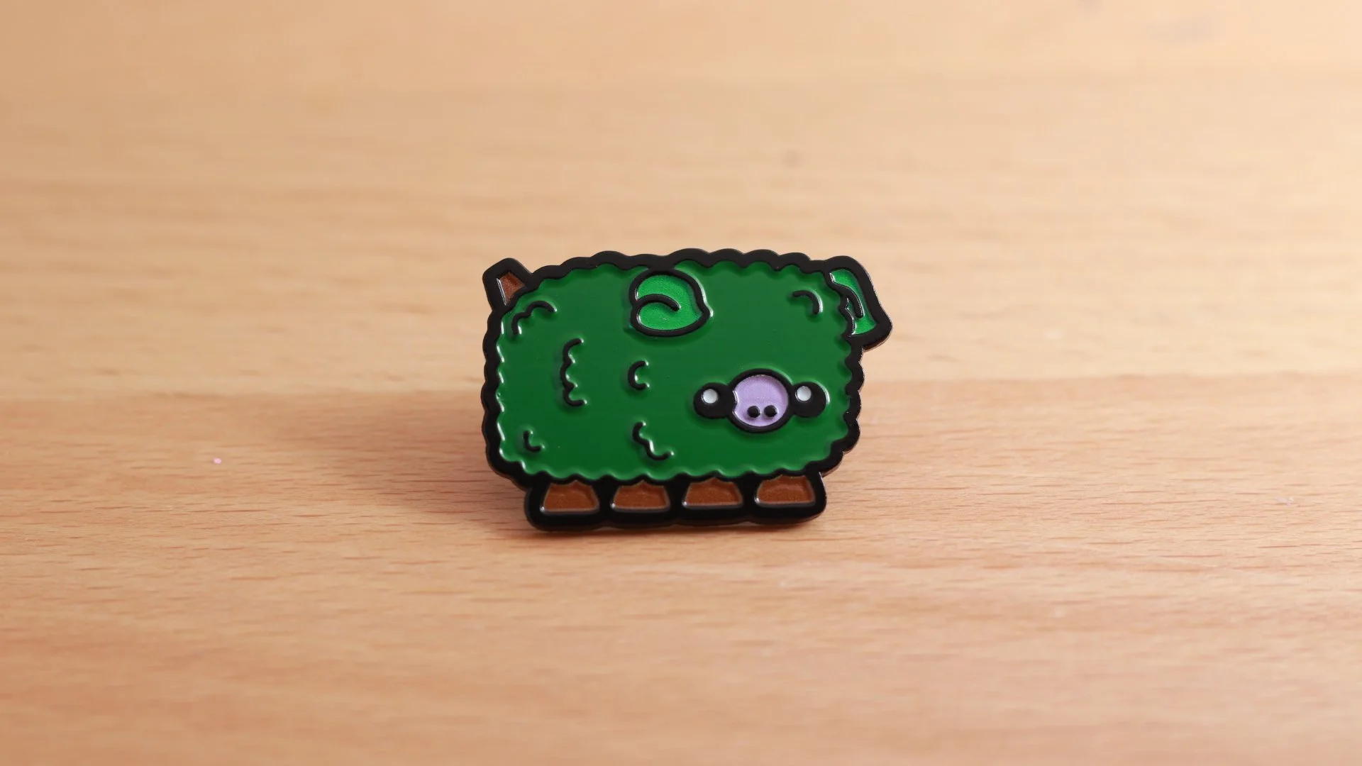 Hedgehog Enamel Pin
