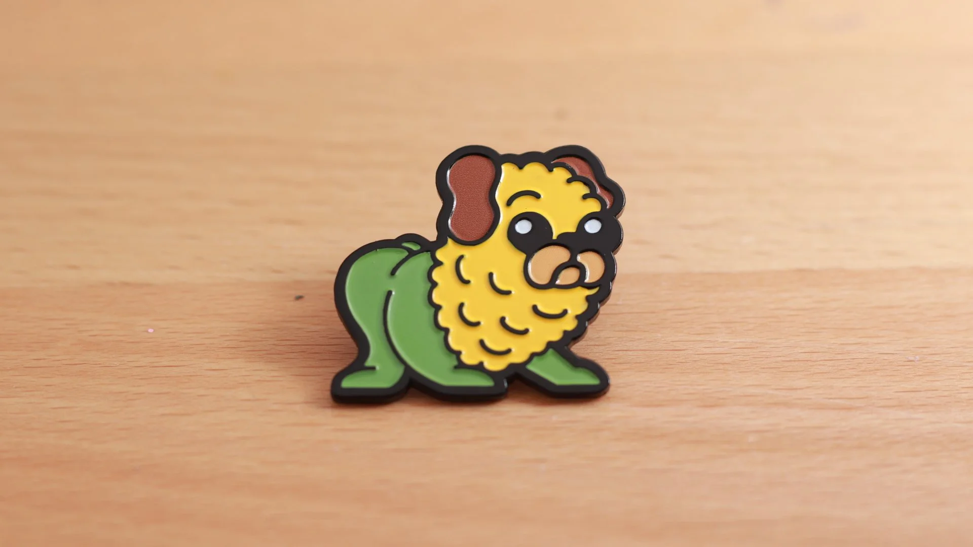 Corndog Enamel Pin