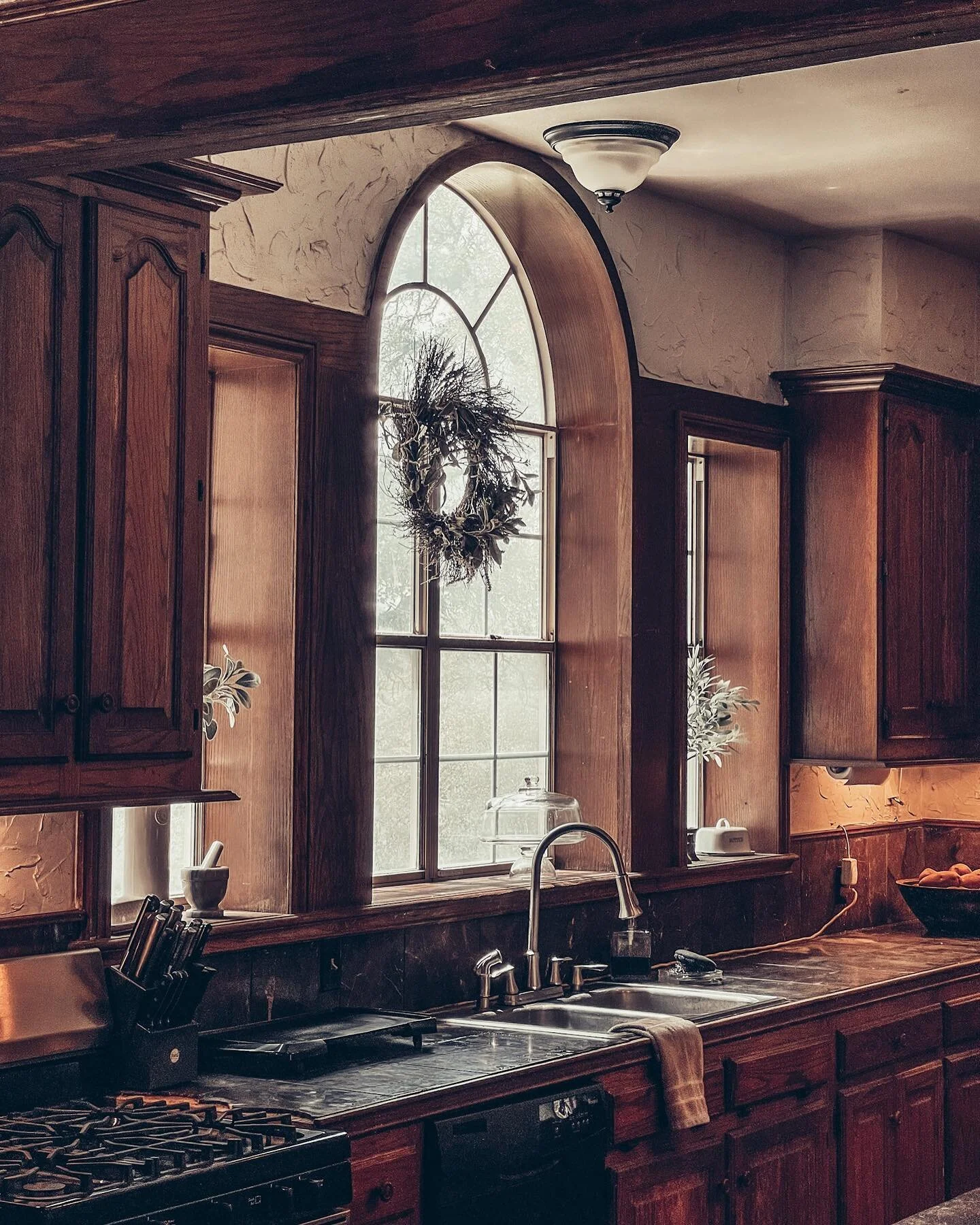 Before and After pictures! 

This kitchen had a TON of storage, the owners were just struggling on how to use it, and where the most efficient spot was for all of their needs. 

So I got them set up to where this pile on the counter won&rsquo;t happe