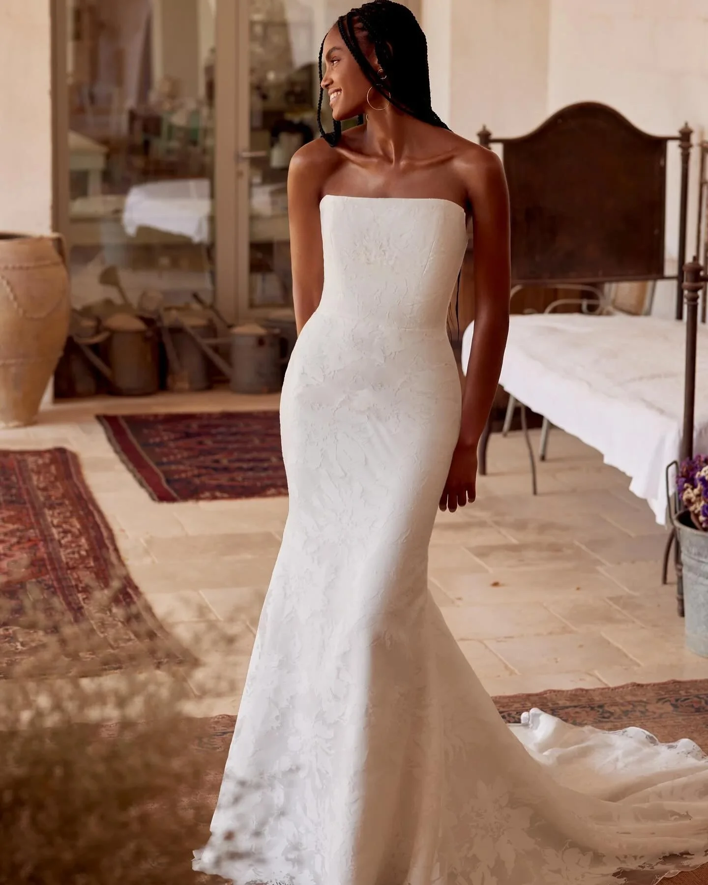Our new organza jacquard gown is perfect for any timeless bride. With clean lines and a subtle unique print this gown is a &ldquo;must try on&rdquo; for any upcoming bridal appointment.

Lillian West - 66381

#lillianwest #ivorylacebridal #jacquard #