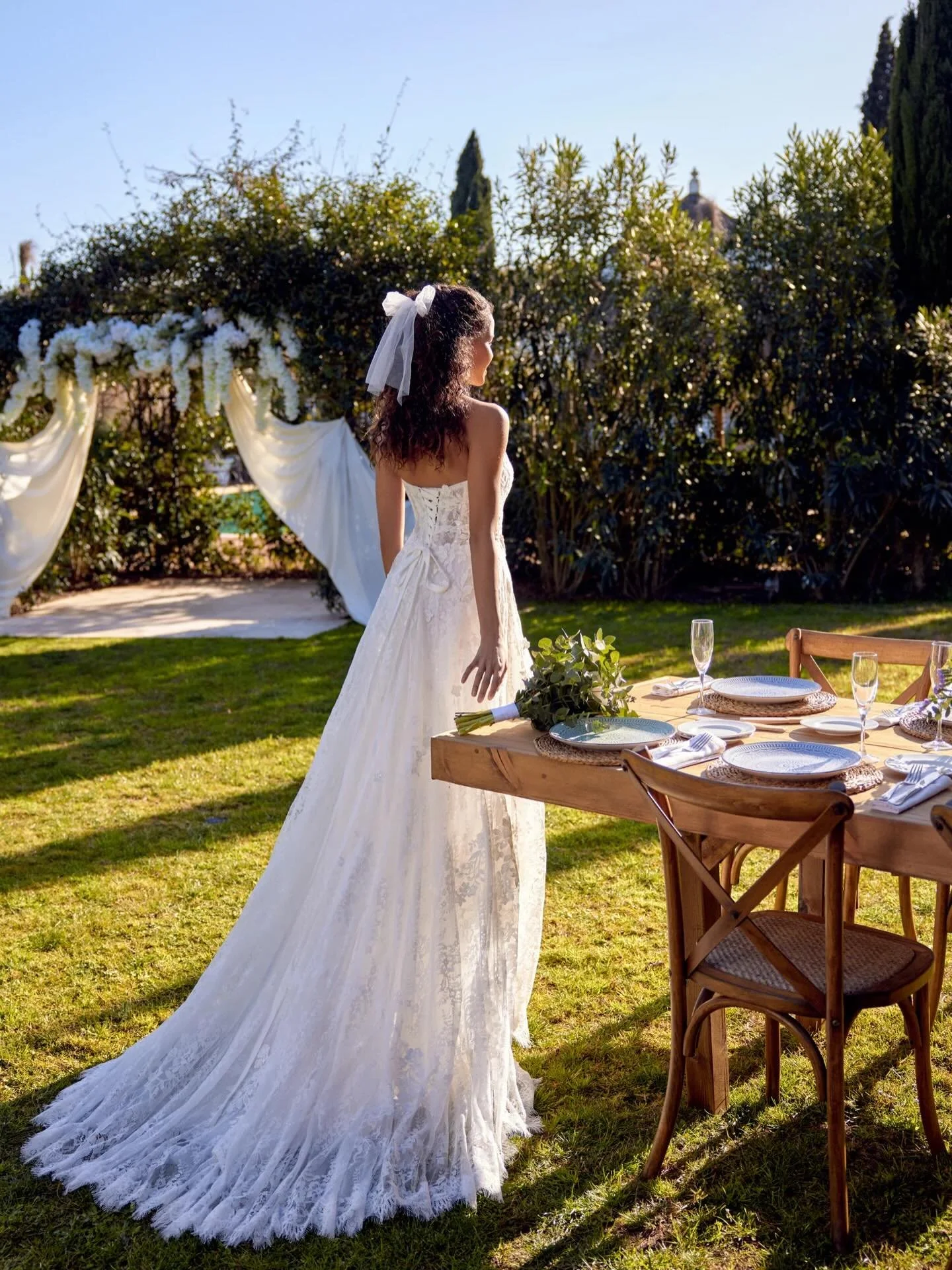 So many new gowns have arrived for 2026! Our newest Lillian West style 66432 features a corset back, basque waist and cat eye neckline.

Book an appointment to try on your dream wedding dress!

#lillianwest #basque #corset #weddingdress #bridalboutiq